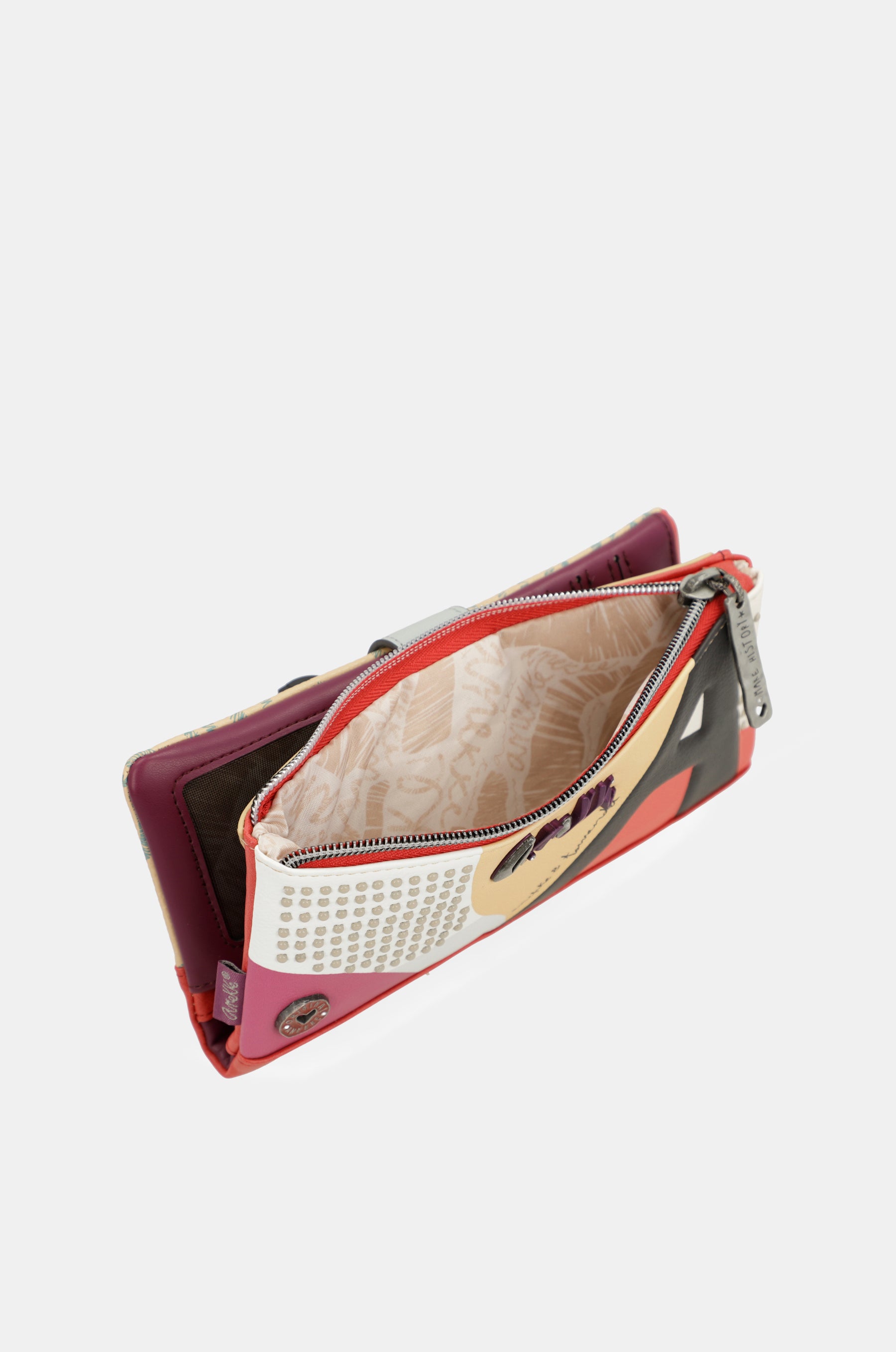 Fashion flexible large RFID wallet