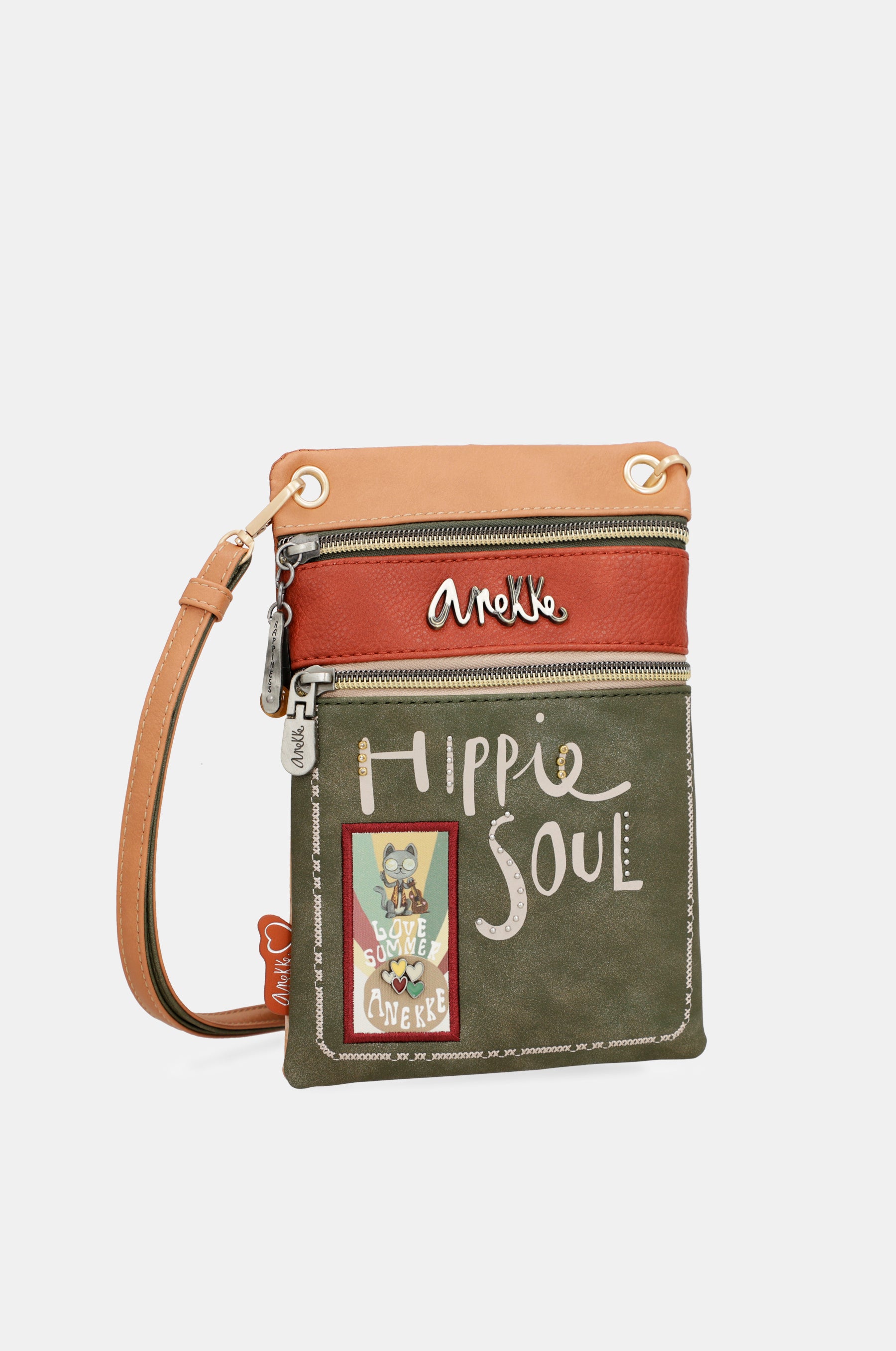 Flowers mini crossbody bag