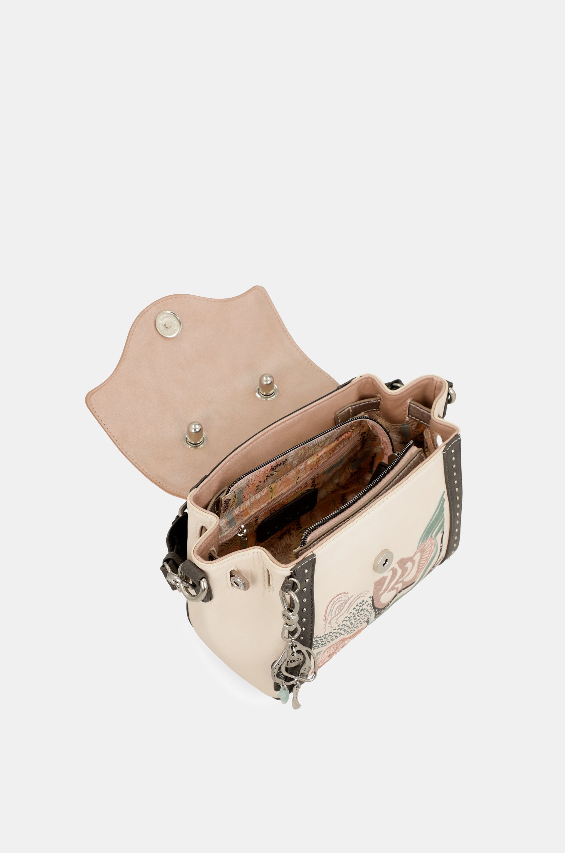 Psicodelic flap bag