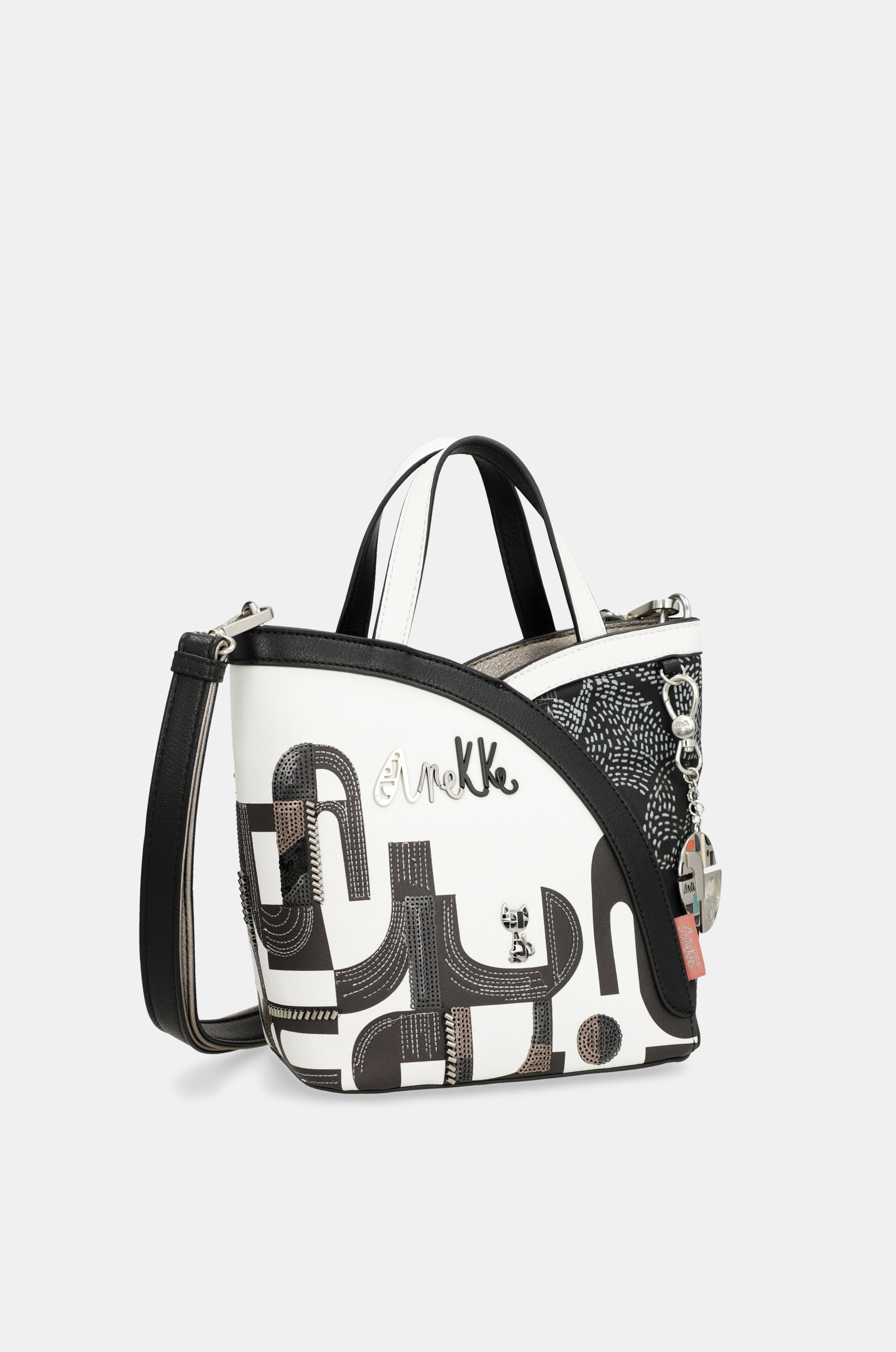 Nature Sixties tote with shoulder strap