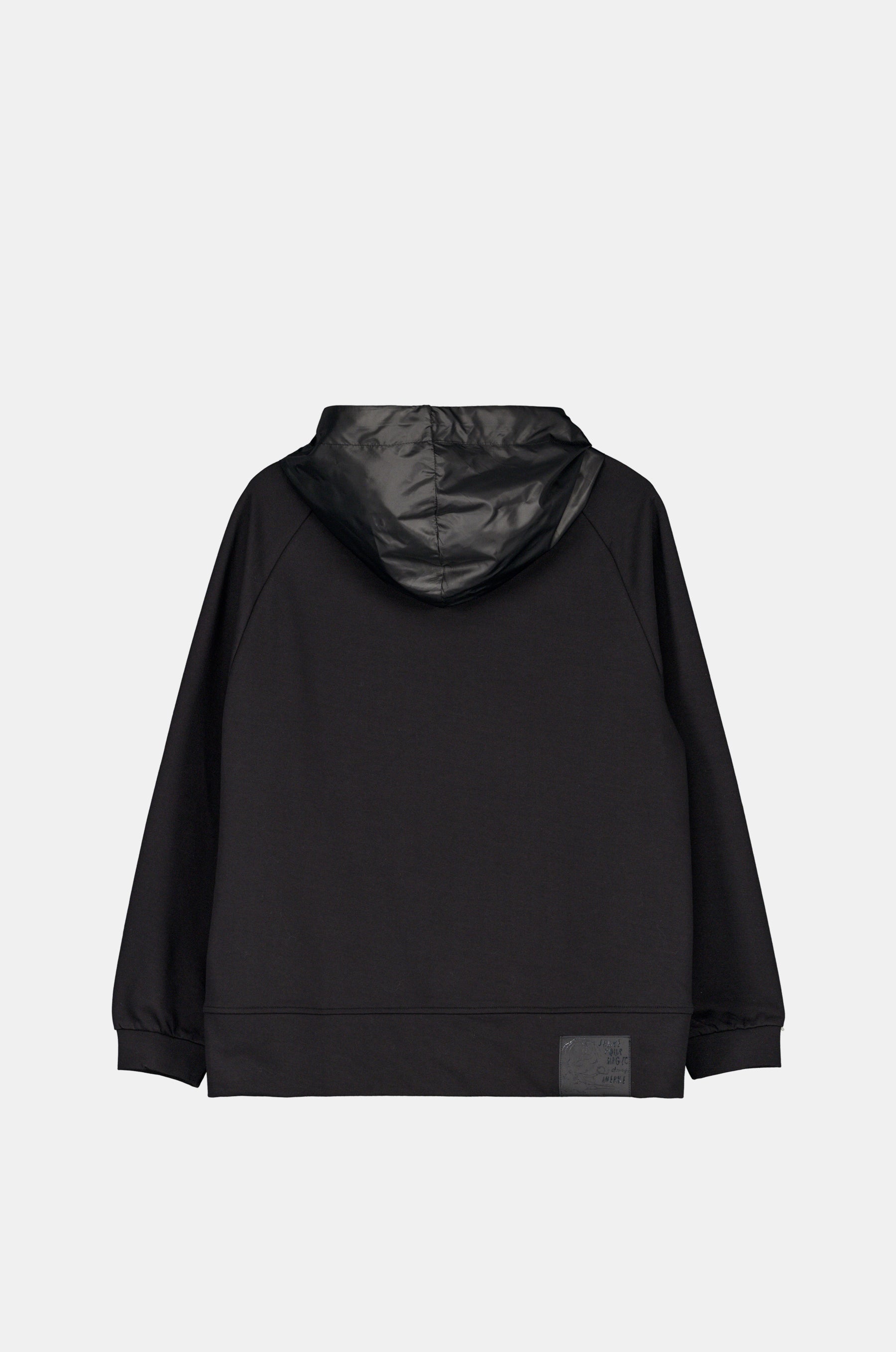 Black hoodie