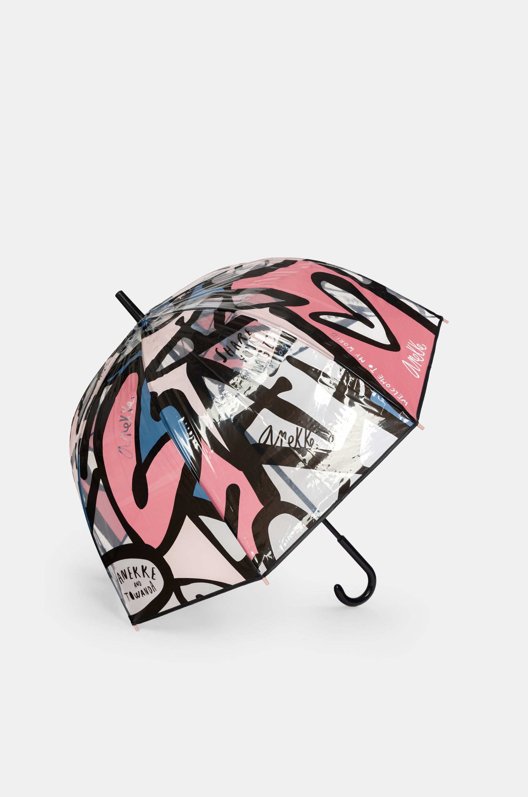 Imaginary long vinyl umbrella