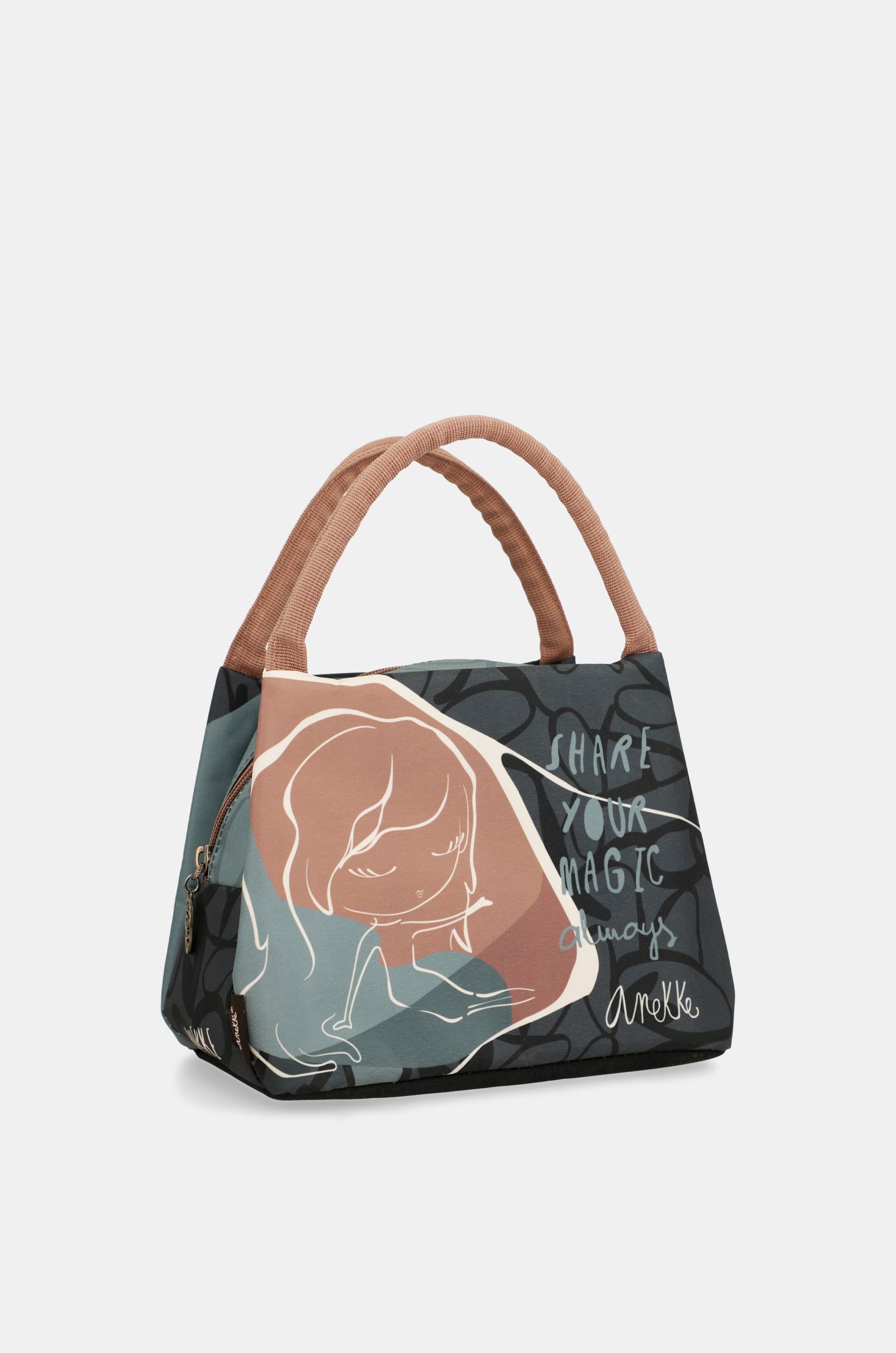 Heartbeat food carrier bag