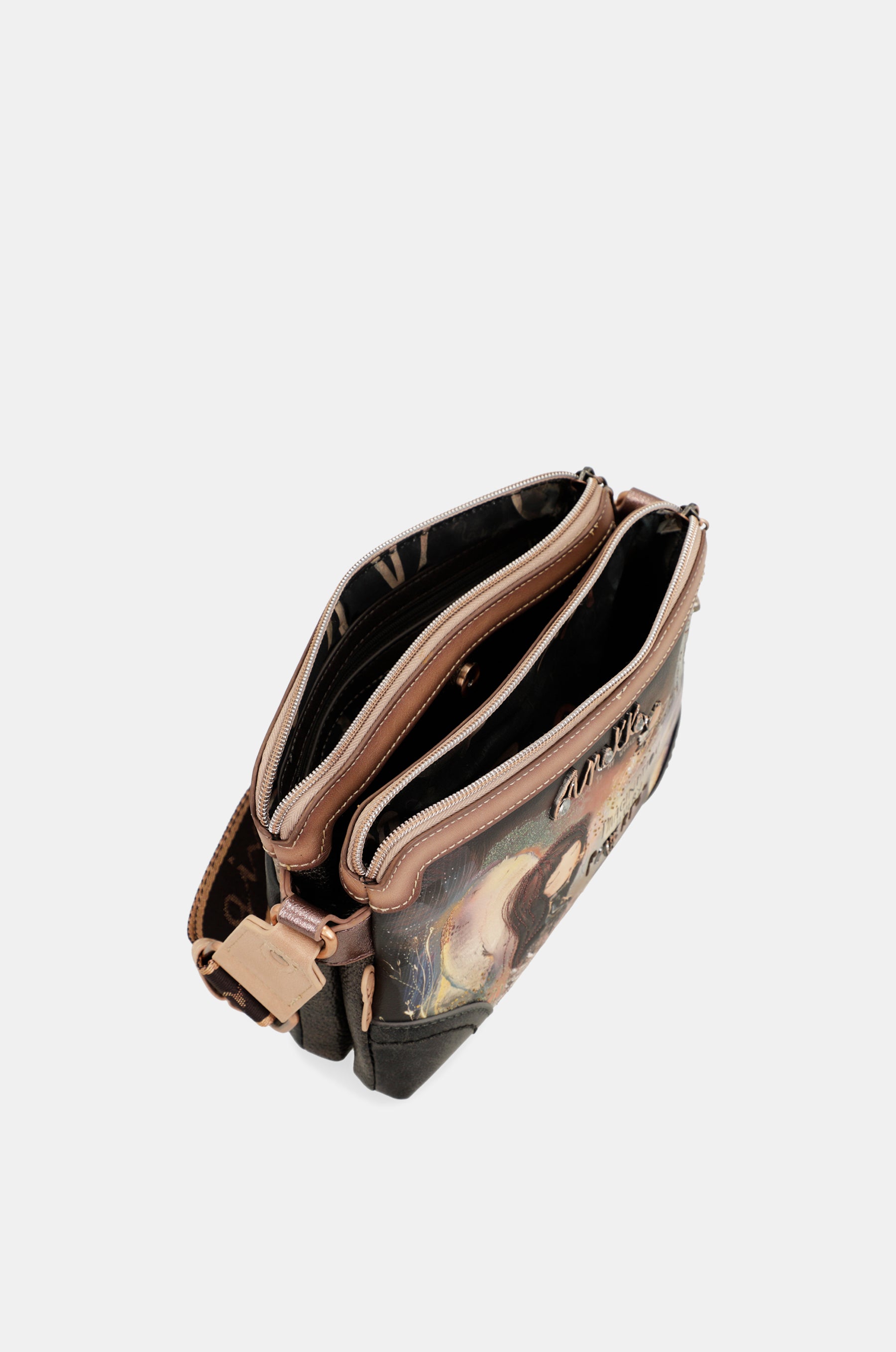 Dreamverse 2-compartment crossbody bag