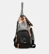 Heartbeat flap backpack