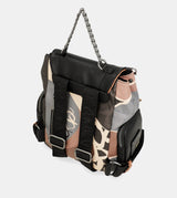 Heartbeat flap backpack