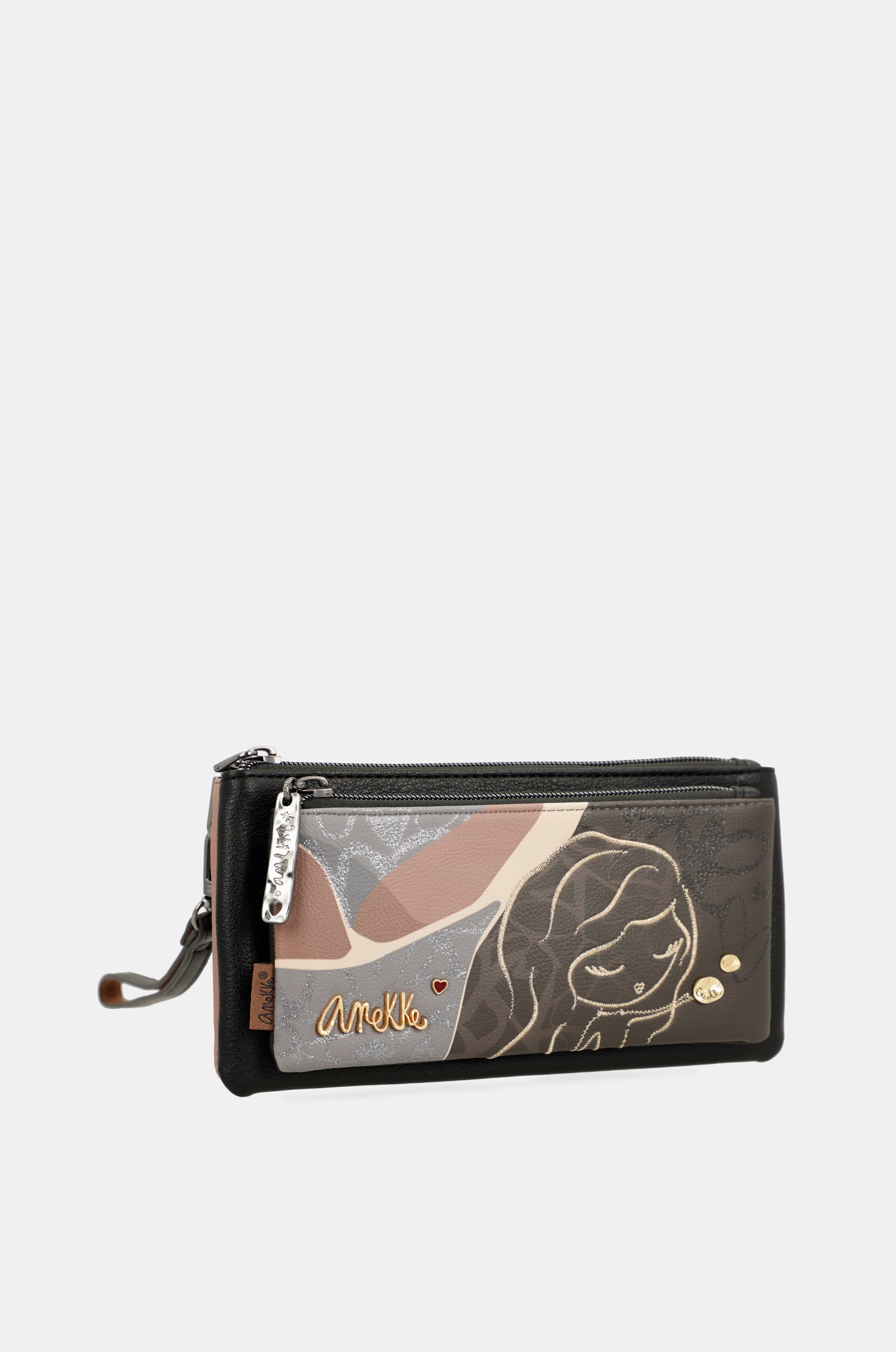 Heartbeat large coin purse