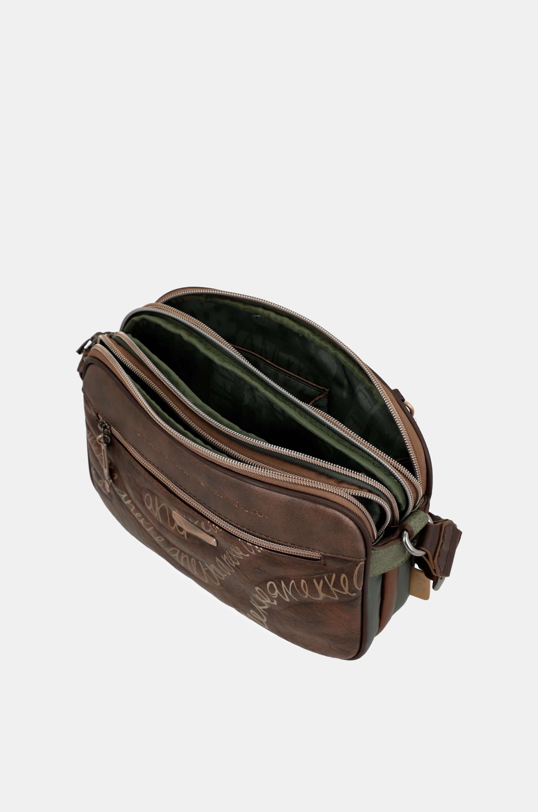 Outer 3-compartment crossbody bag