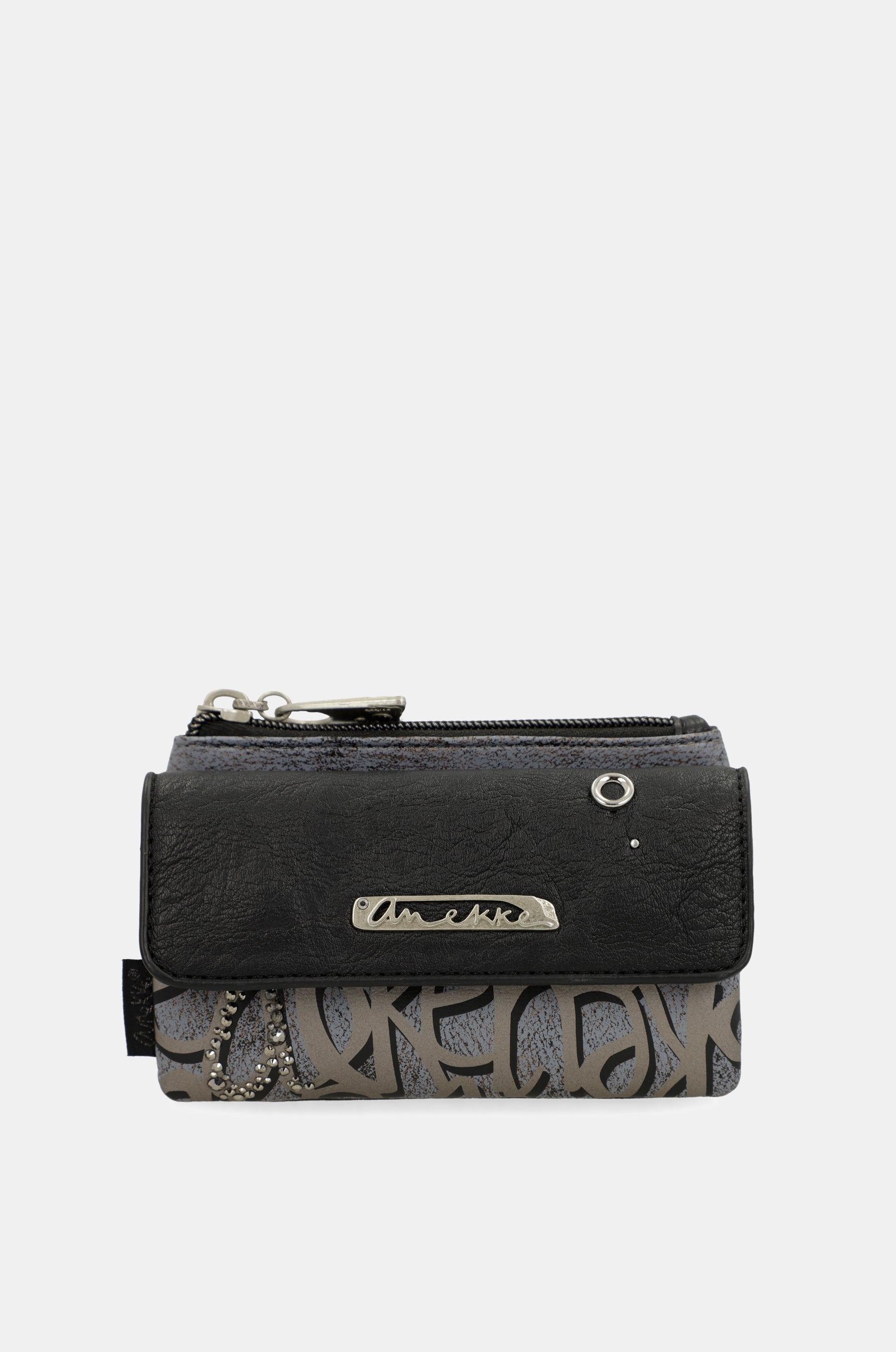 Crust coin purse flap with flap