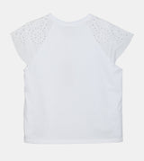 White short-sleeve T-shirt Anekke