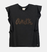 Shiny short-sleeve T-shirt Anekke