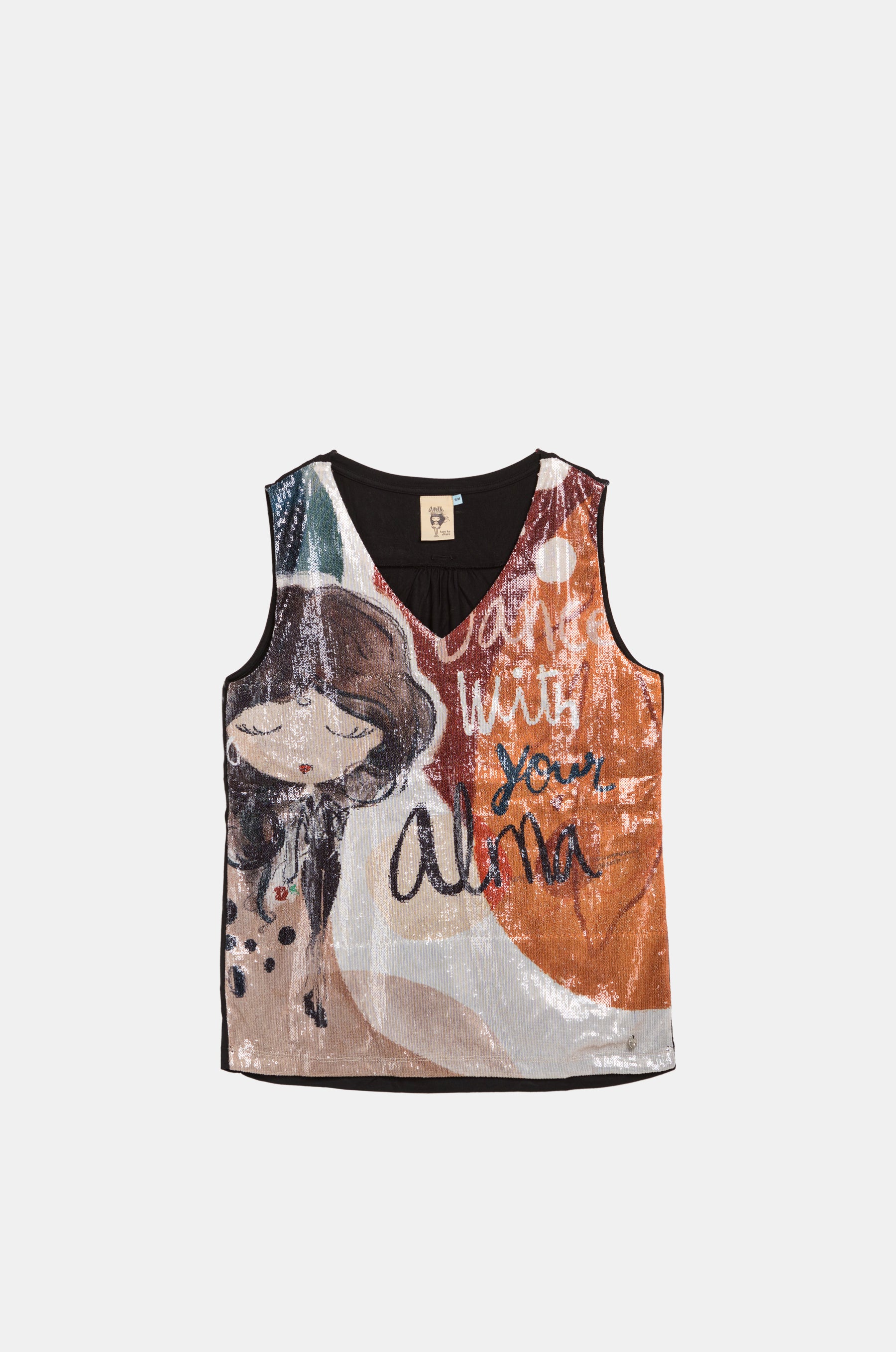 Sequin top Alma
