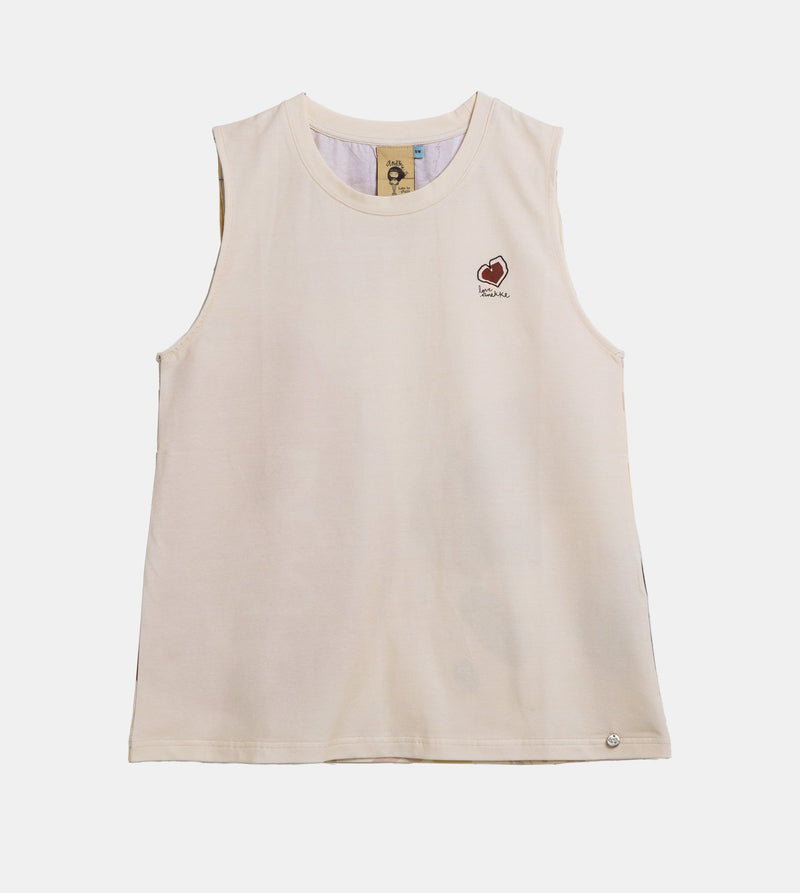 Sleeveless T-shirt Alma