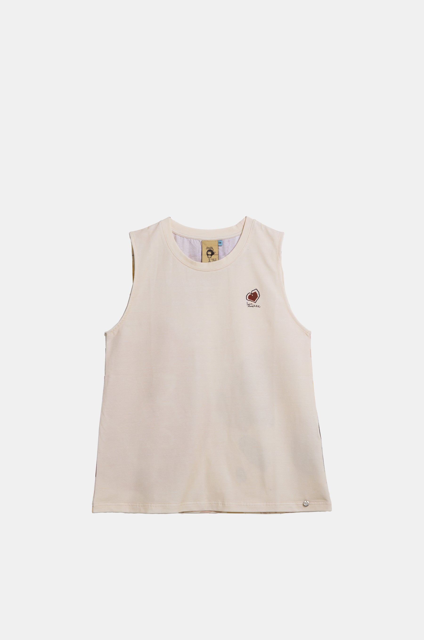Sleeveless T-shirt Alma