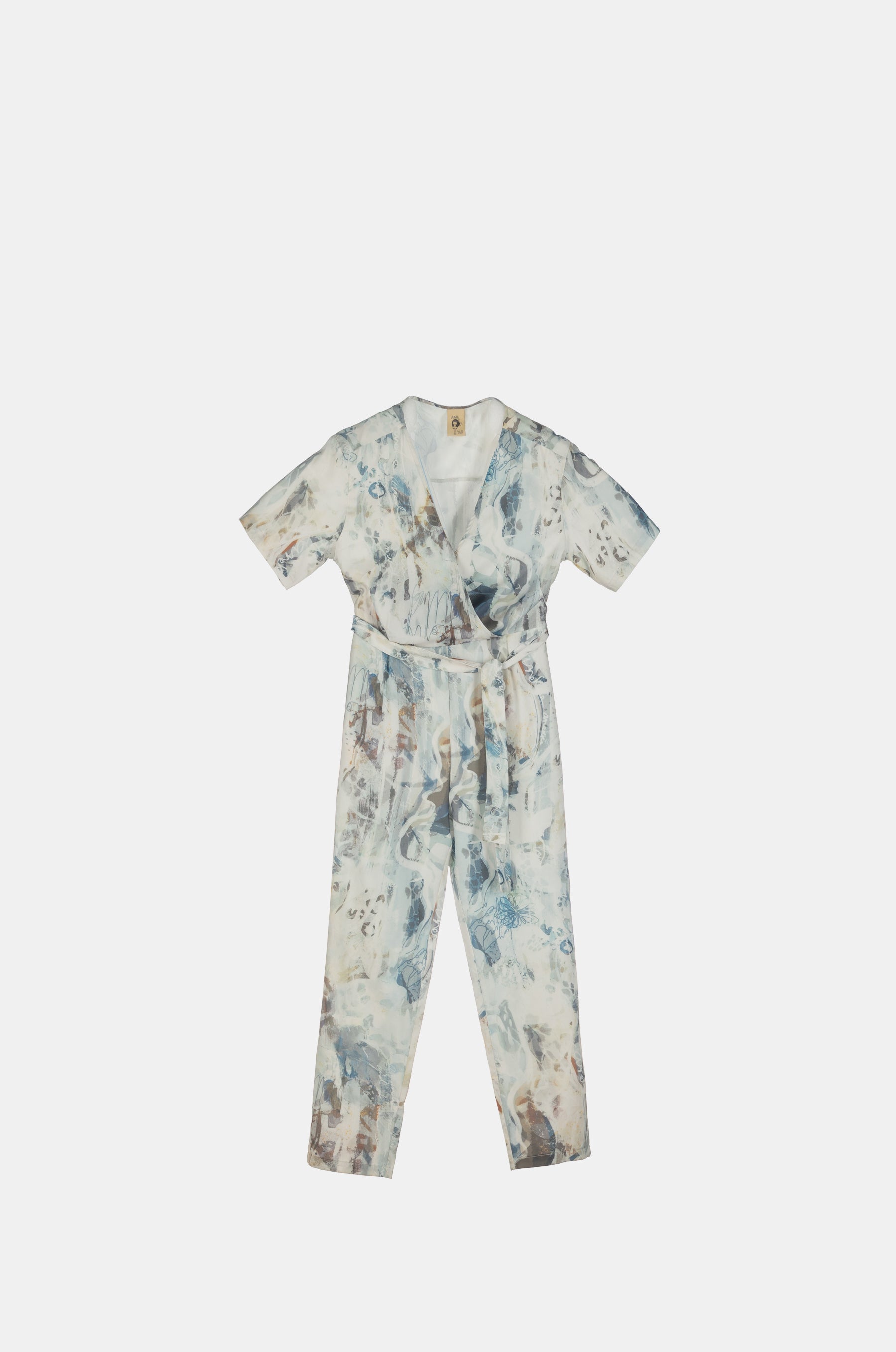 Short-sleeve jumpsuit Memories