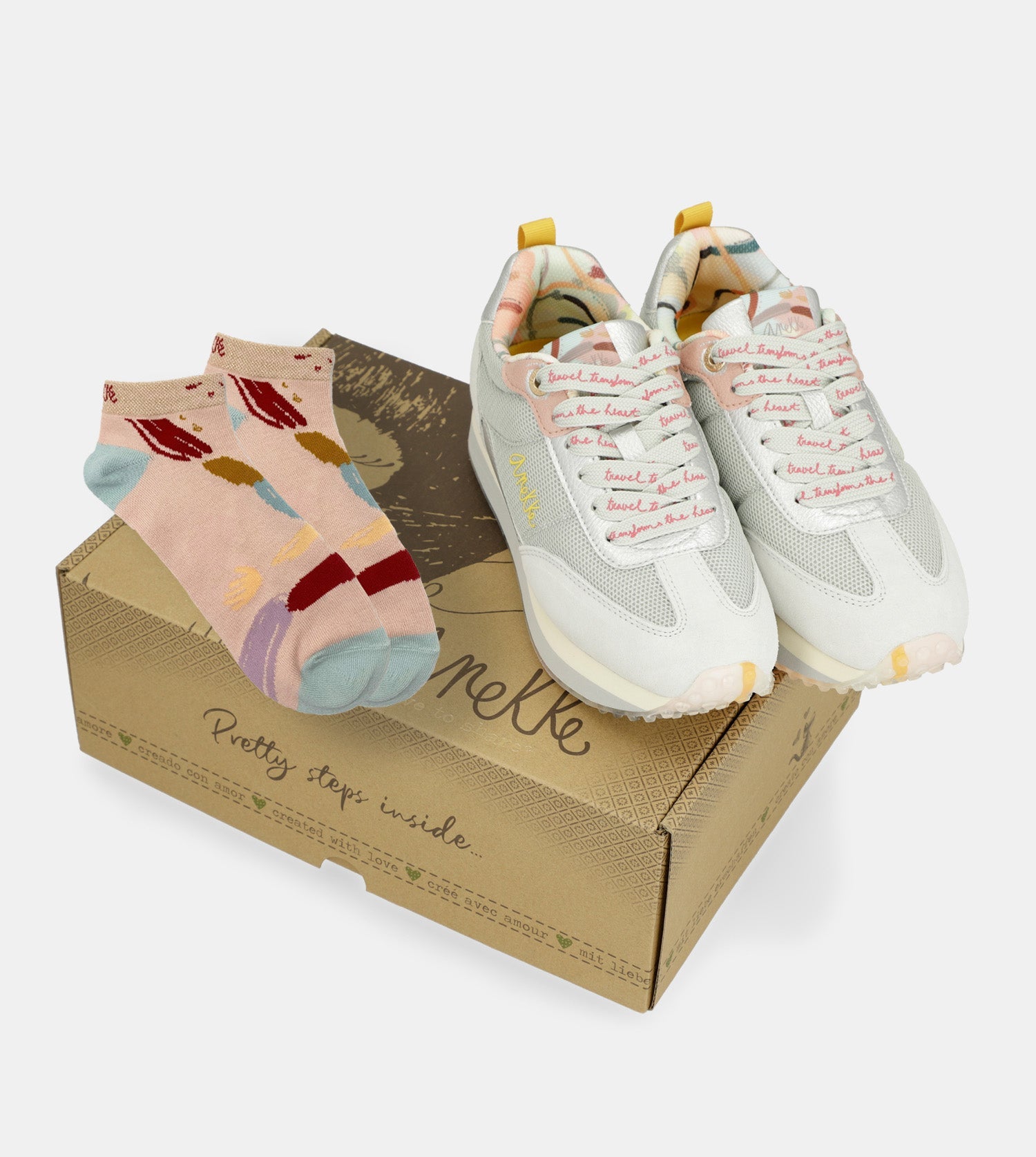 Silver Smart Sneakers