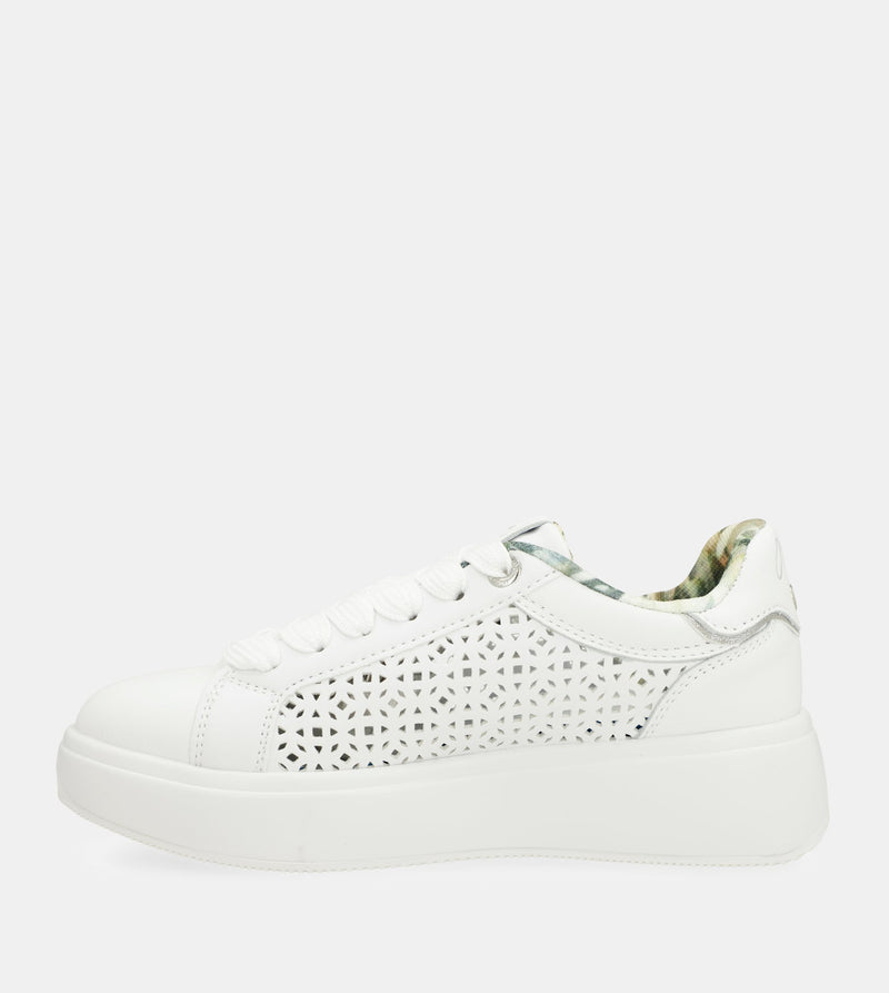 White Spotted Sneakers