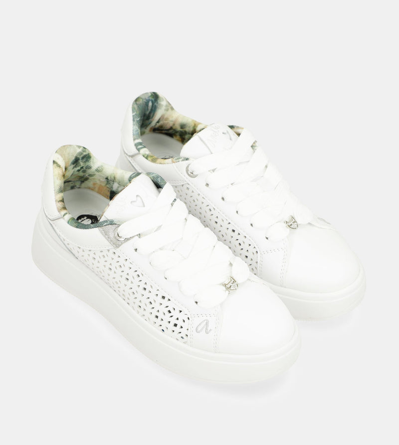 White Spotted Sneakers