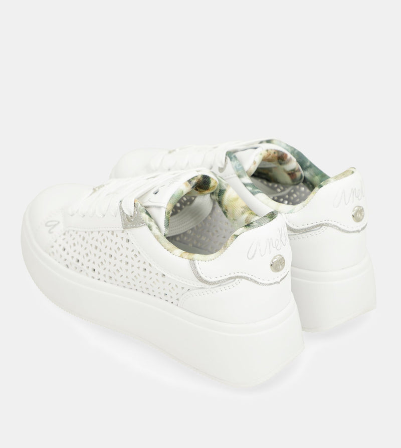 White Spotted Sneakers