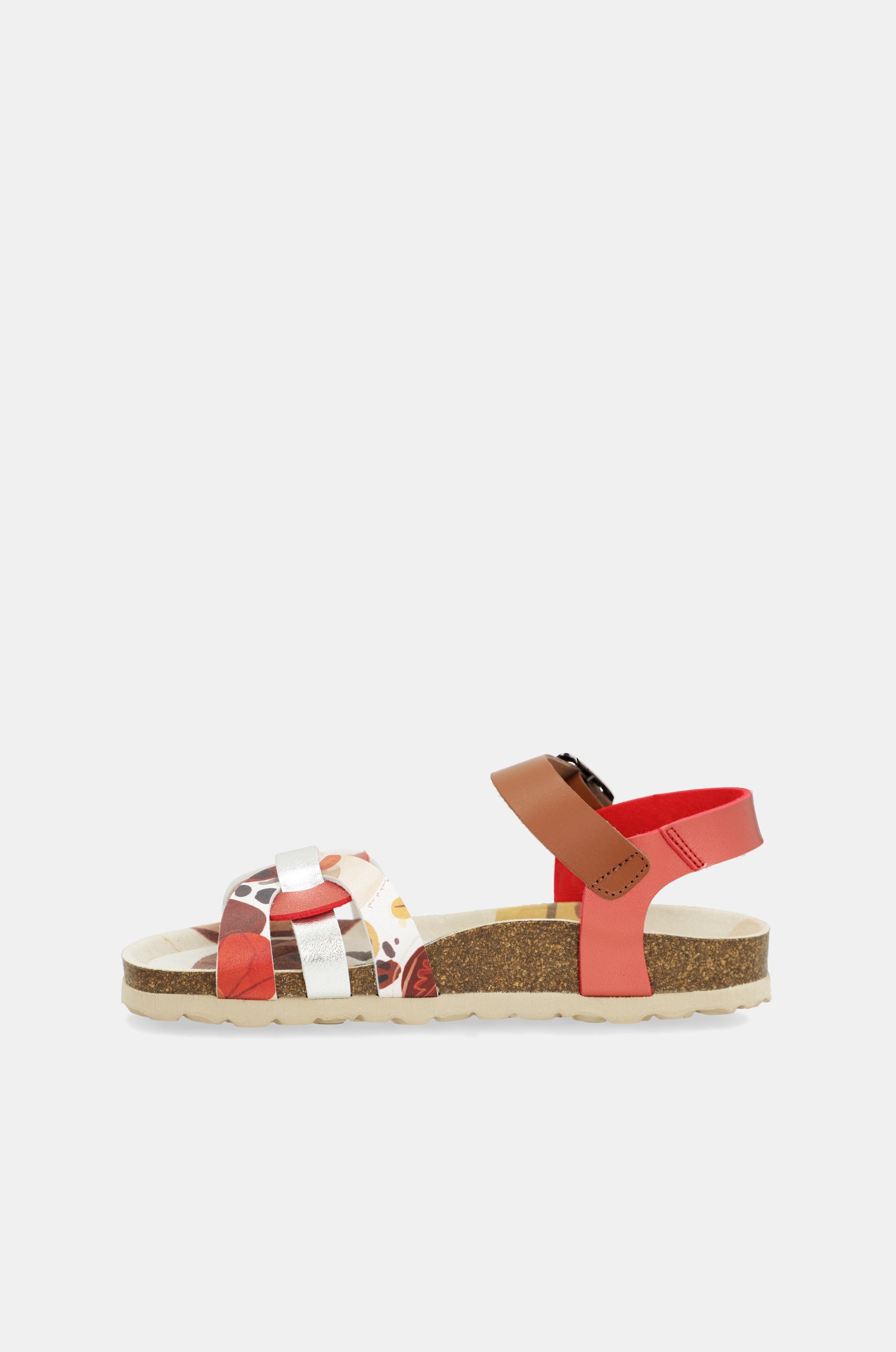 Alma red strappy sandals