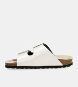 White bio sandals lunares