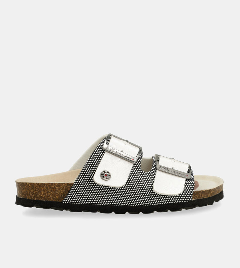 White bio sandals lunares