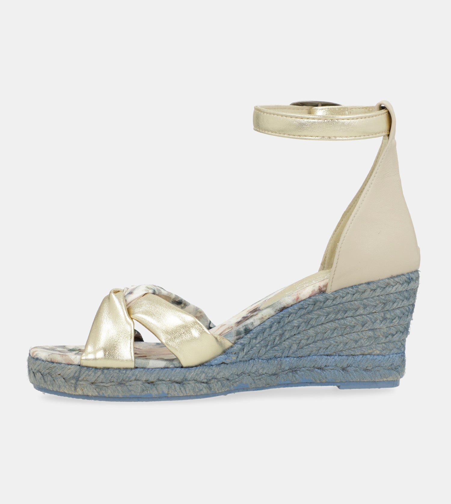 Blue wedge sandals Memories