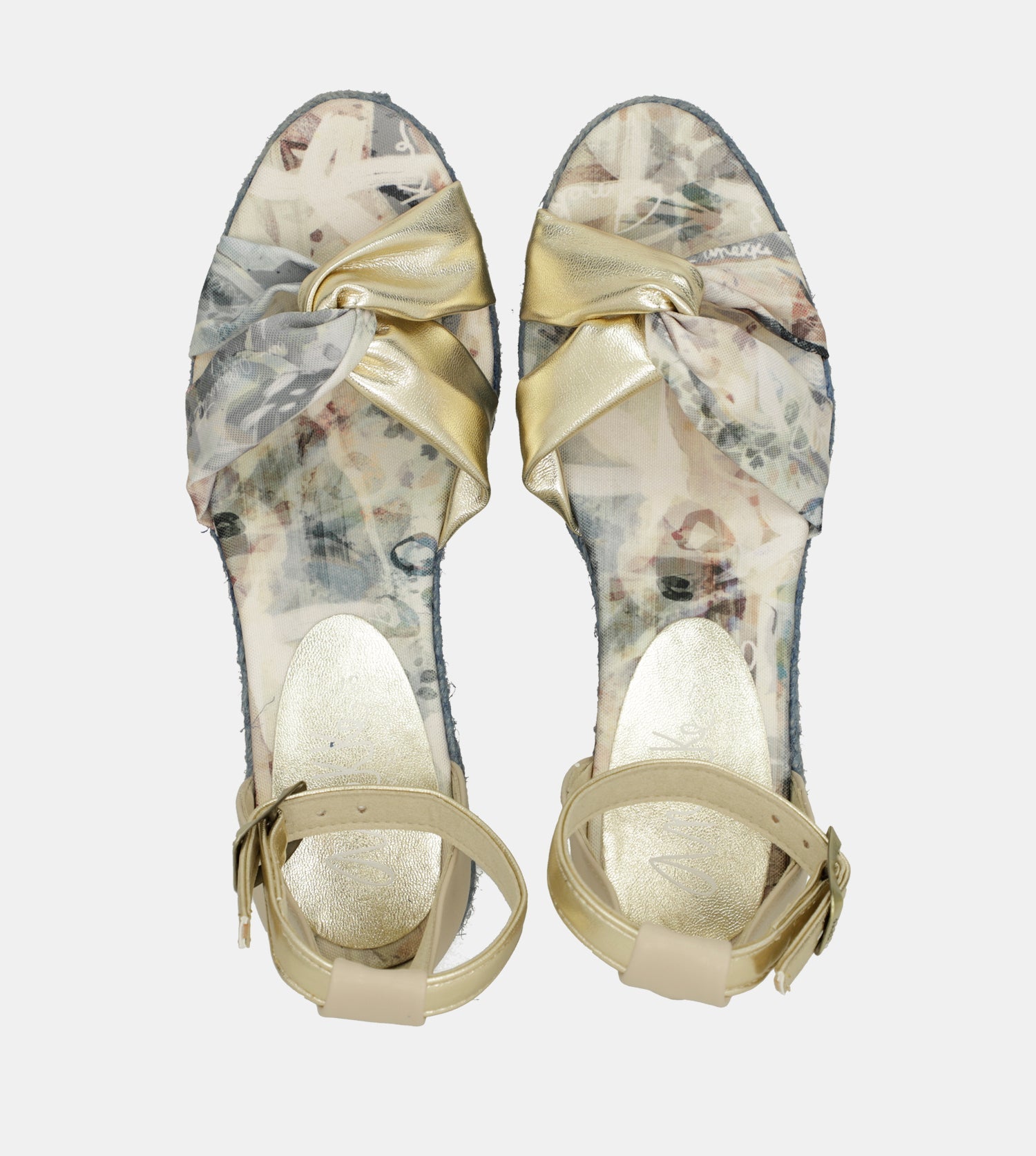 Blue wedge sandals Memories