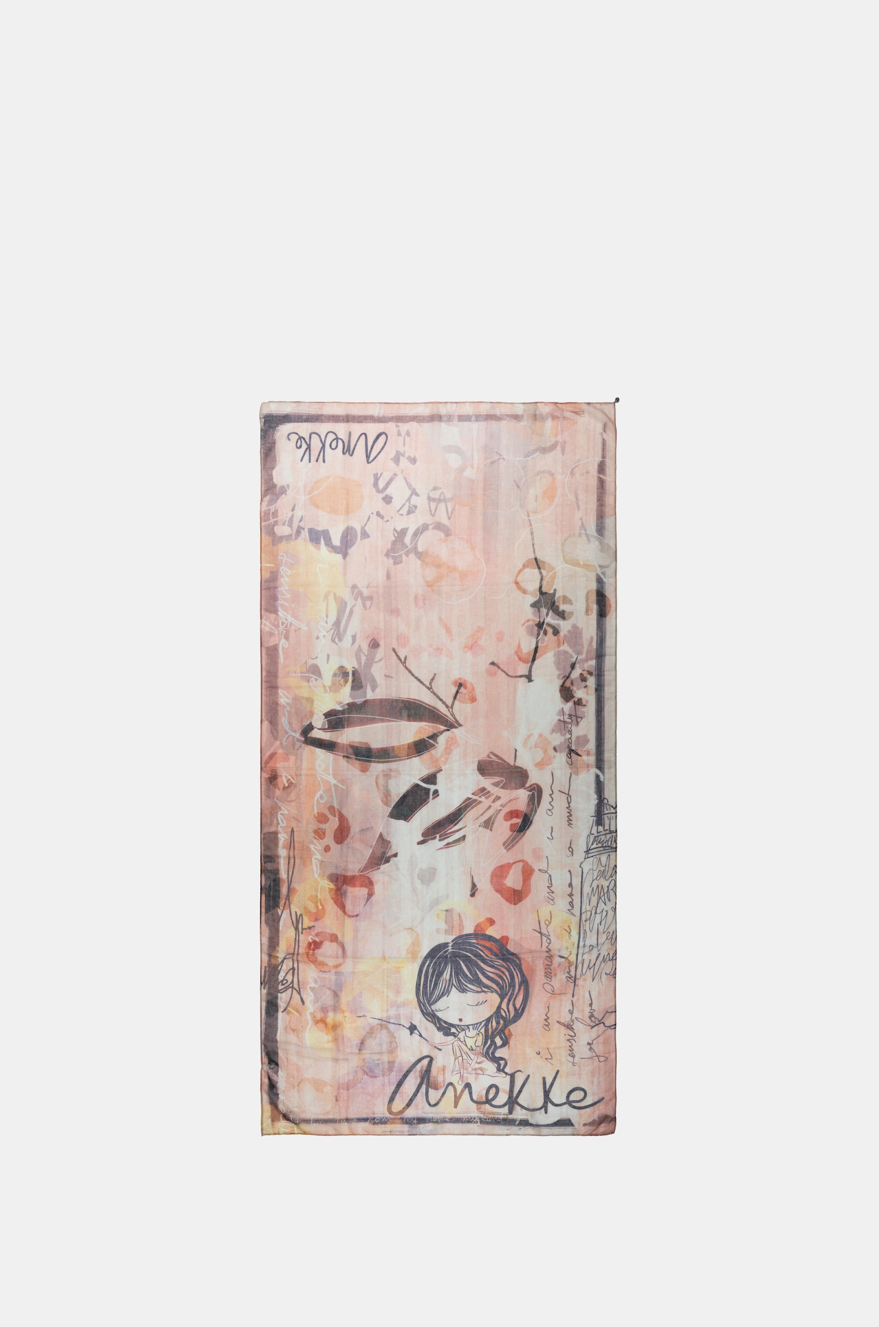 Pink Memories scarf