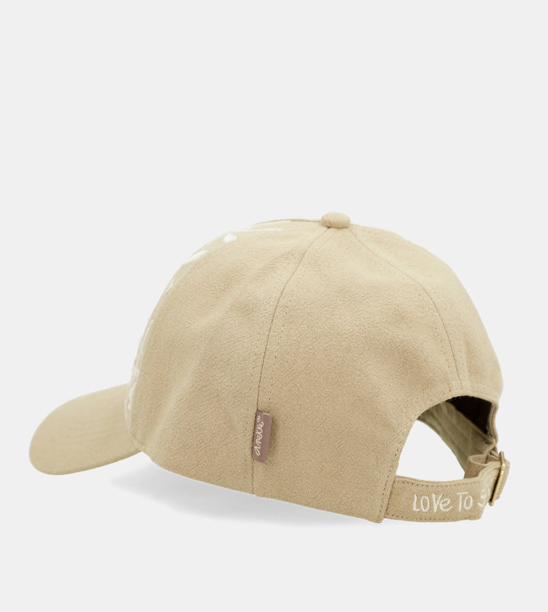Beige cap