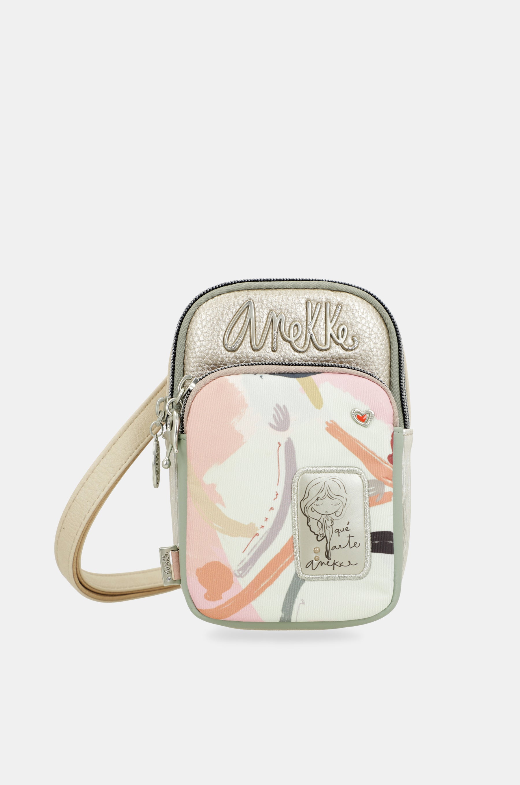 Mini crossbody bag with pocket Alma