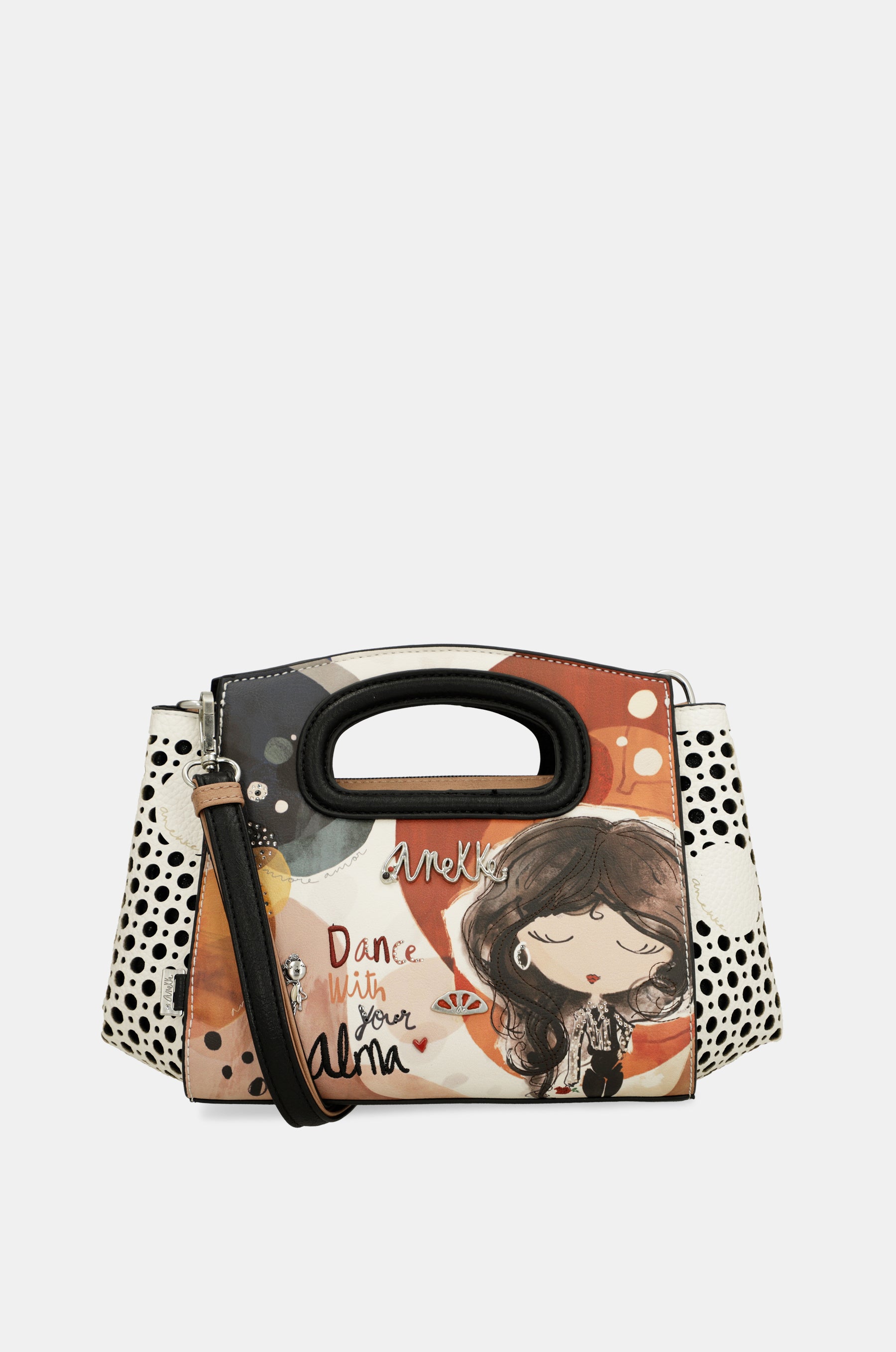 Handbag with crossbody strap Alma