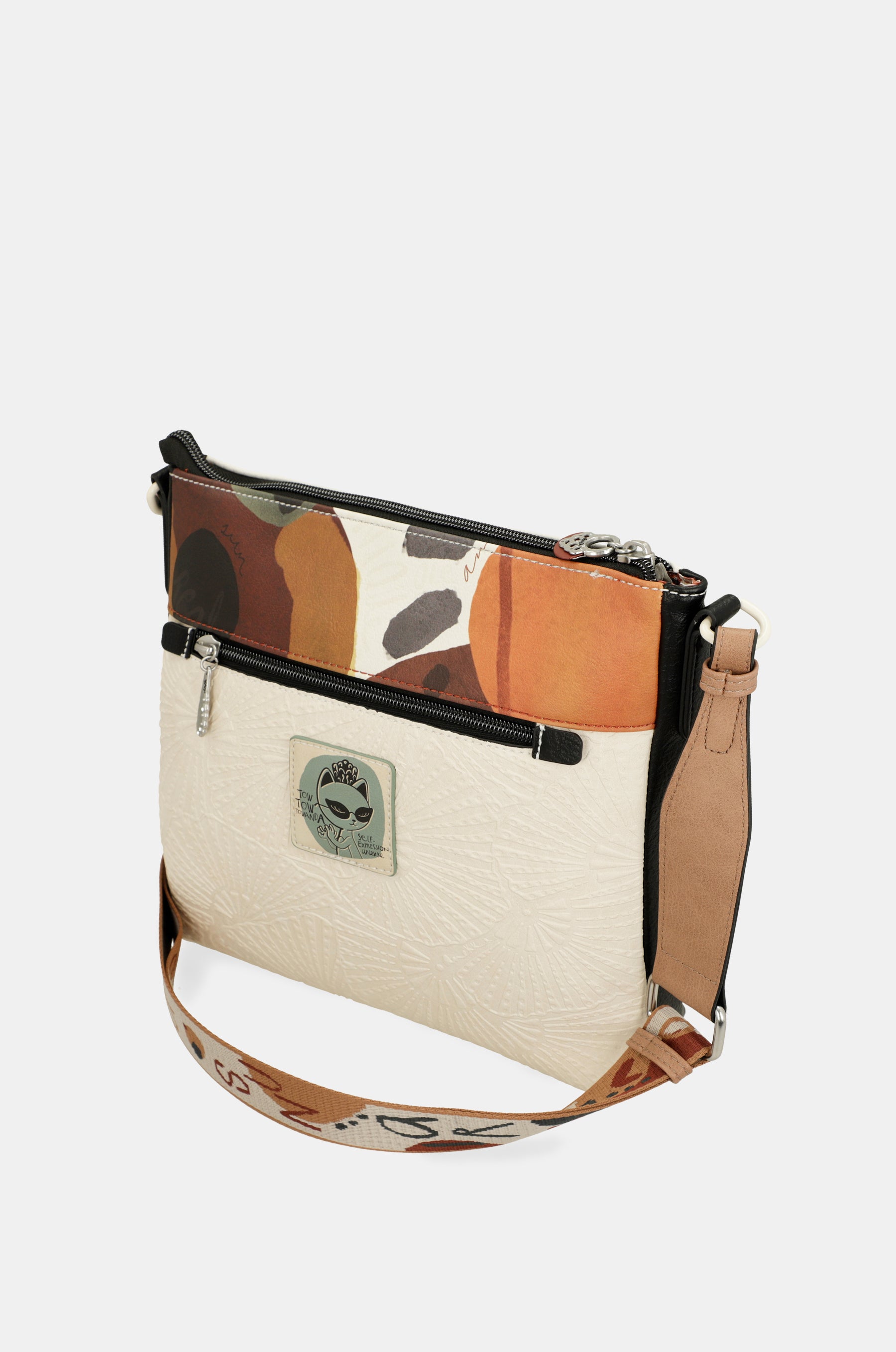 Crossbody bag with front pocket Alma