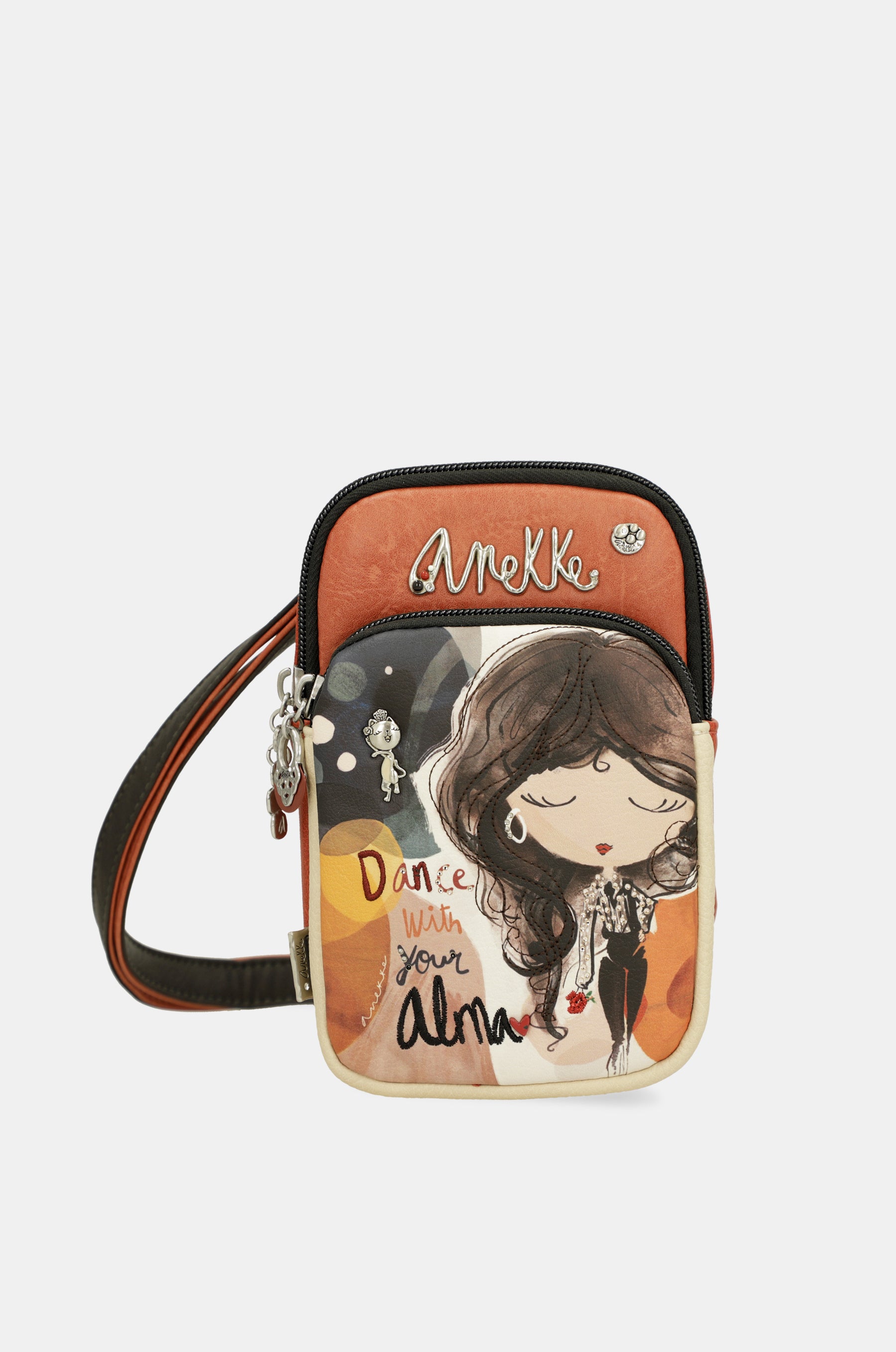 Mini crossbody bag with pocket Alma
