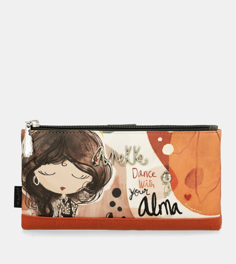 Large flexible RFID wallet Alma