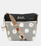 Large crossbody bag with front pocket Alma