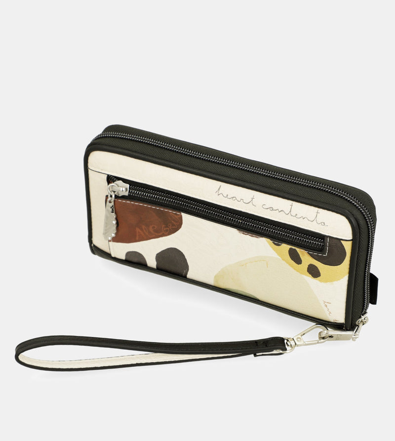 Large printed RFID wallet Alma