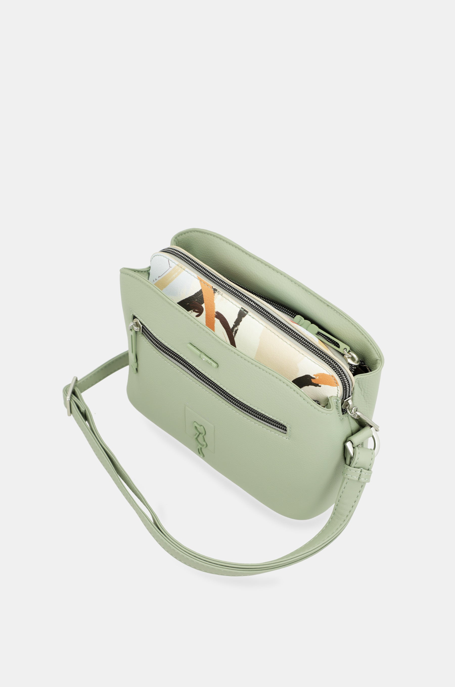 Medium crossbody bag with 3 compartments Alma