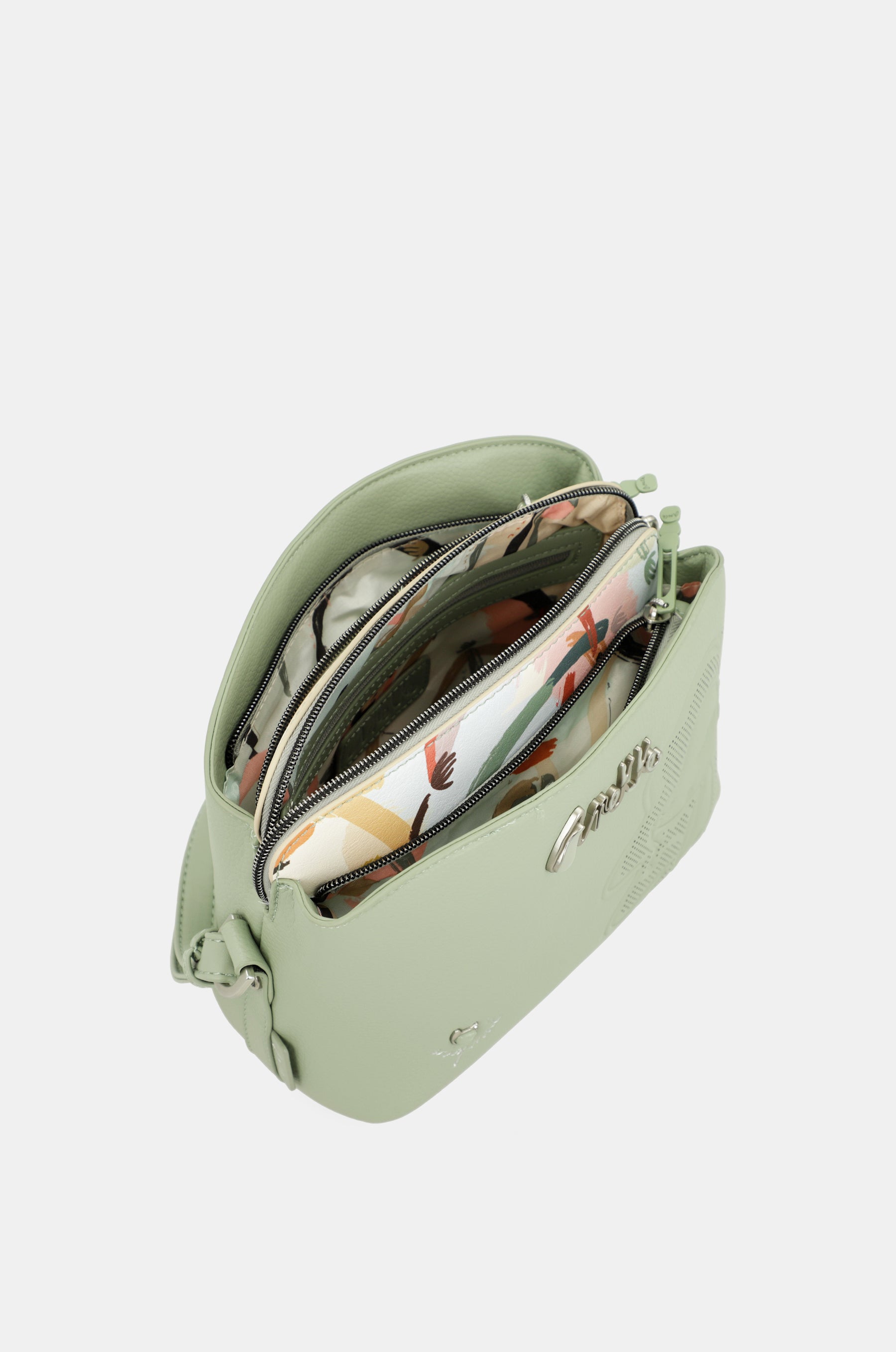 Medium crossbody bag with 3 compartments Alma