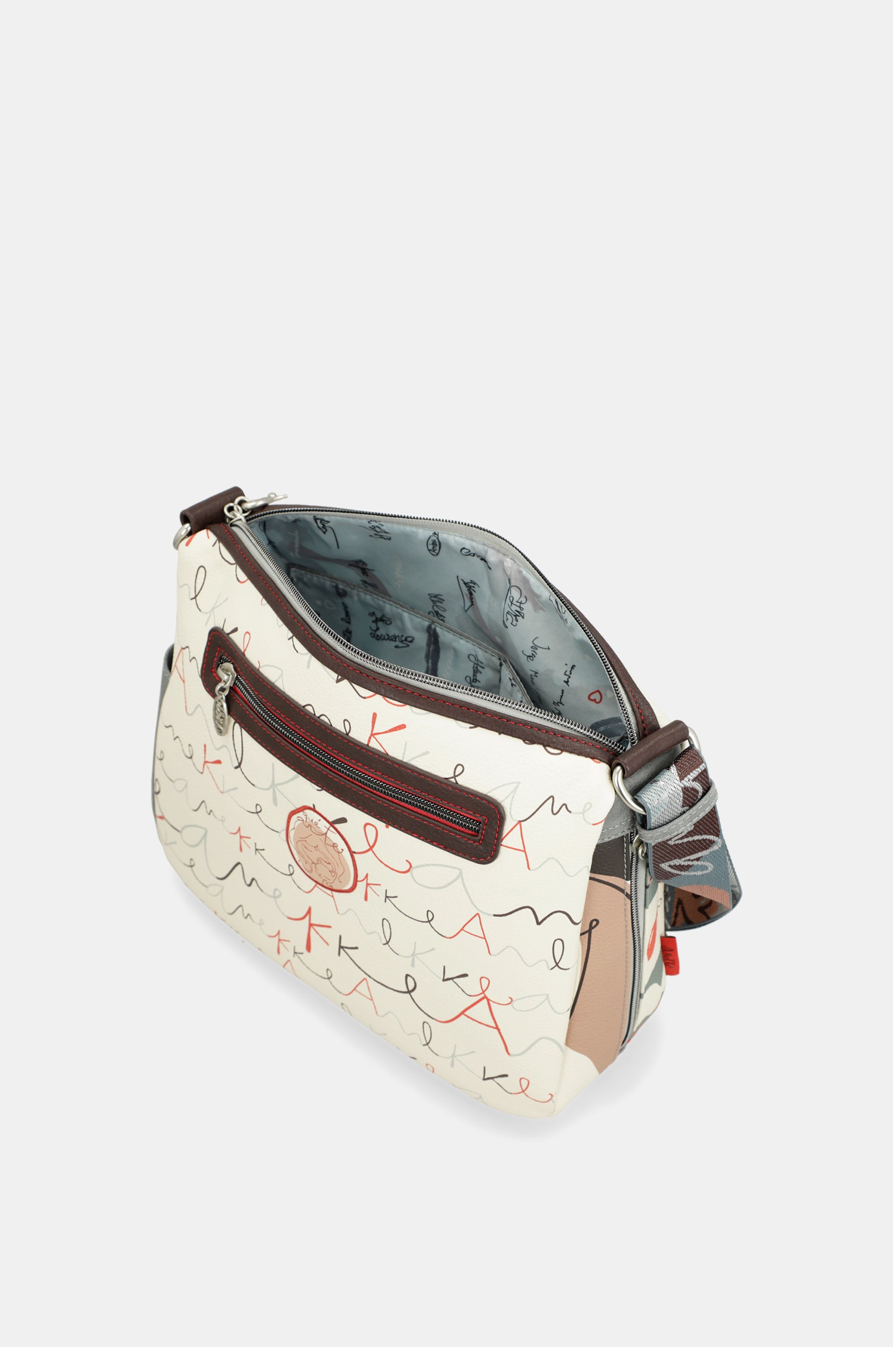 Zipper crossbody bag Alma