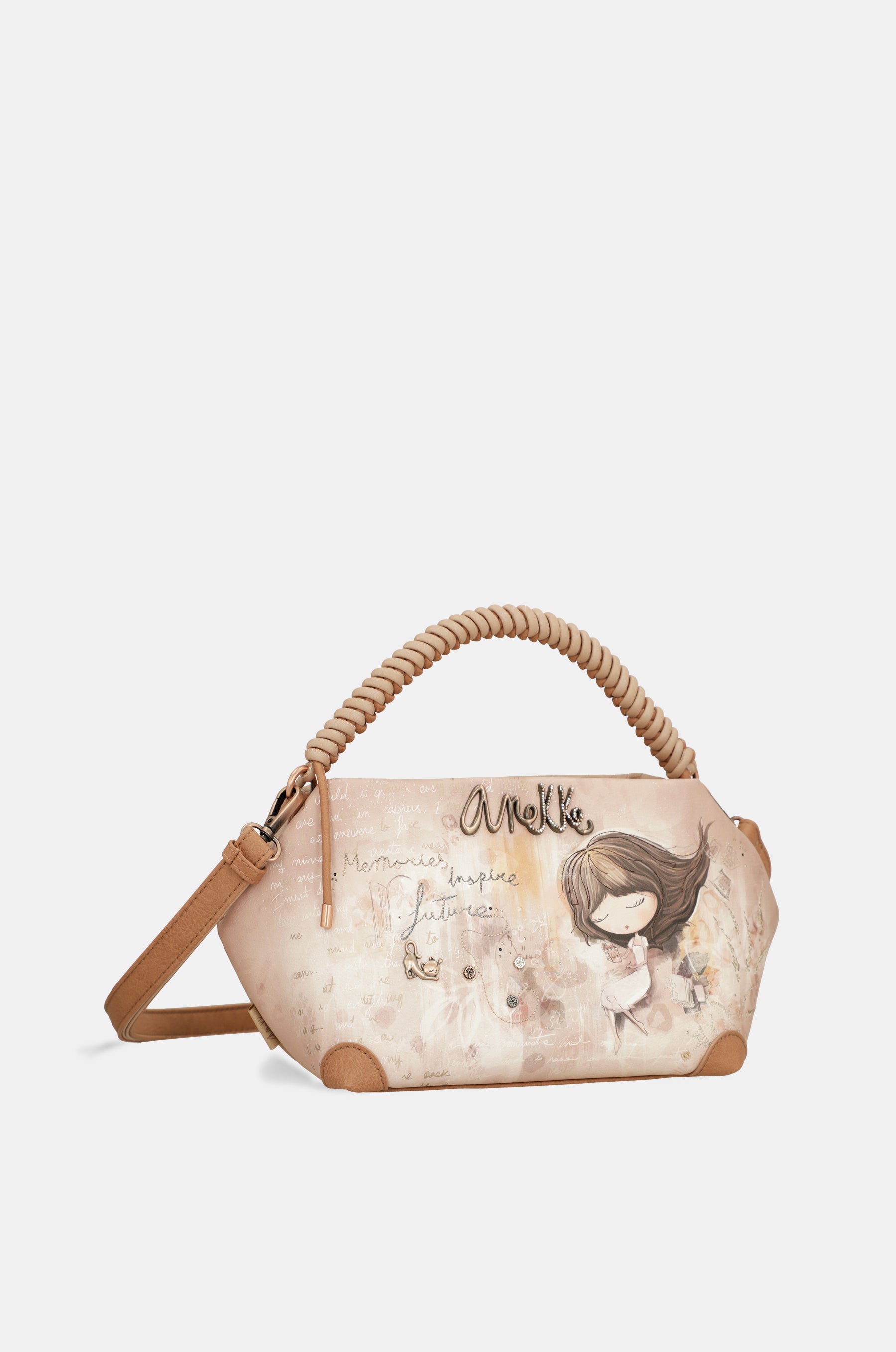 Handbag with crossbody strap Memories
