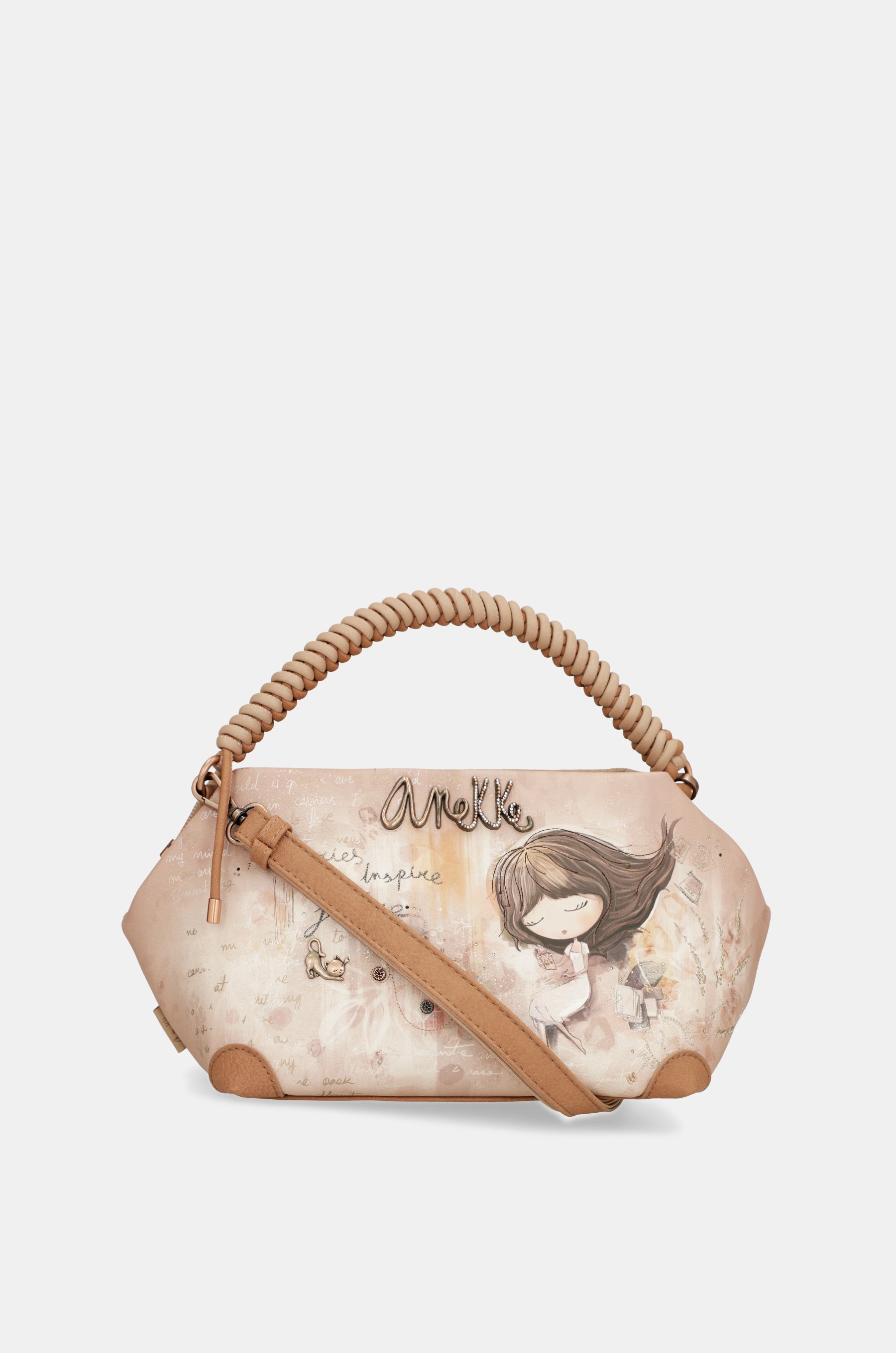 Handbag with crossbody strap Memories