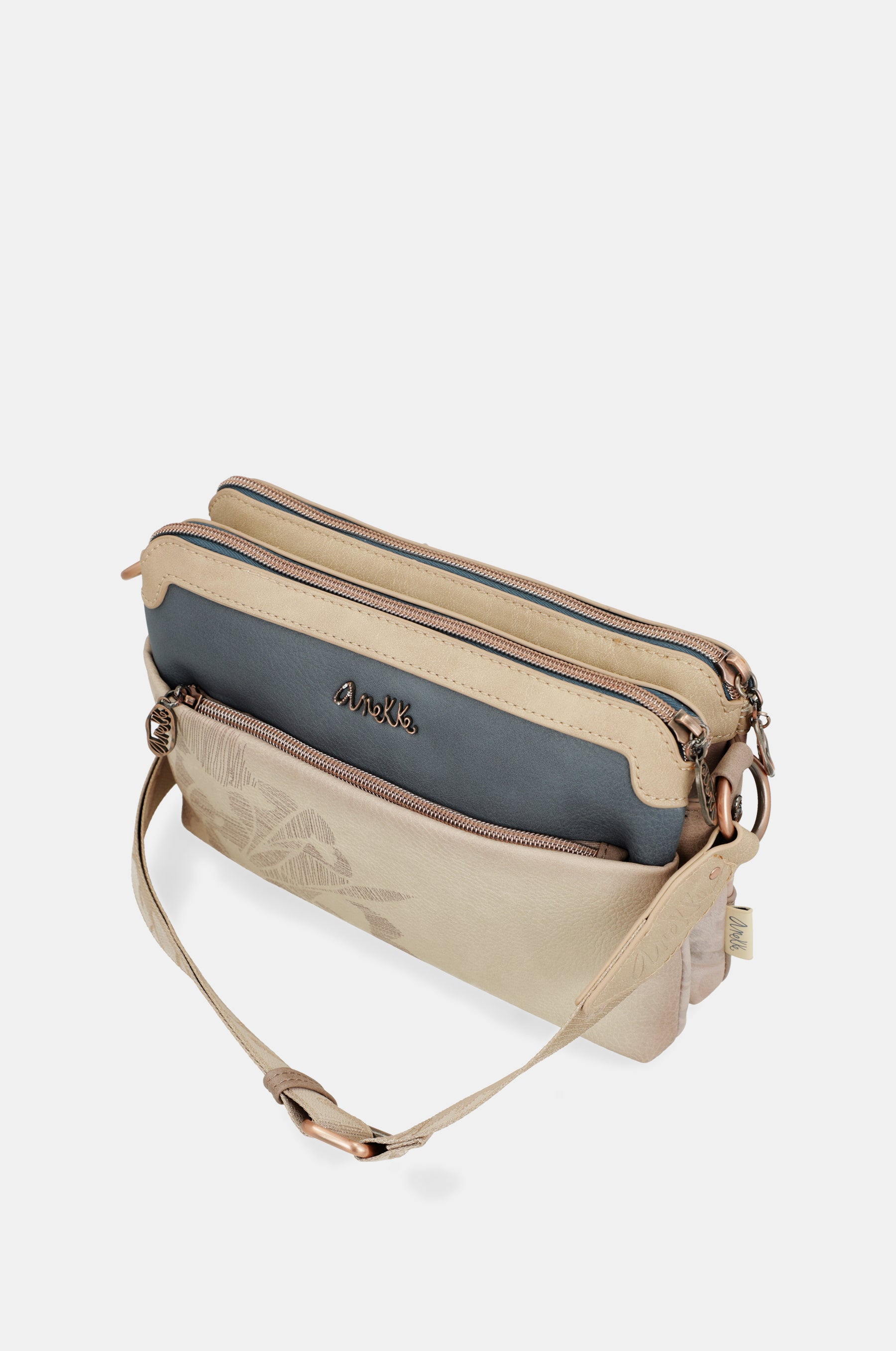Double compartment crossbody bag Memories