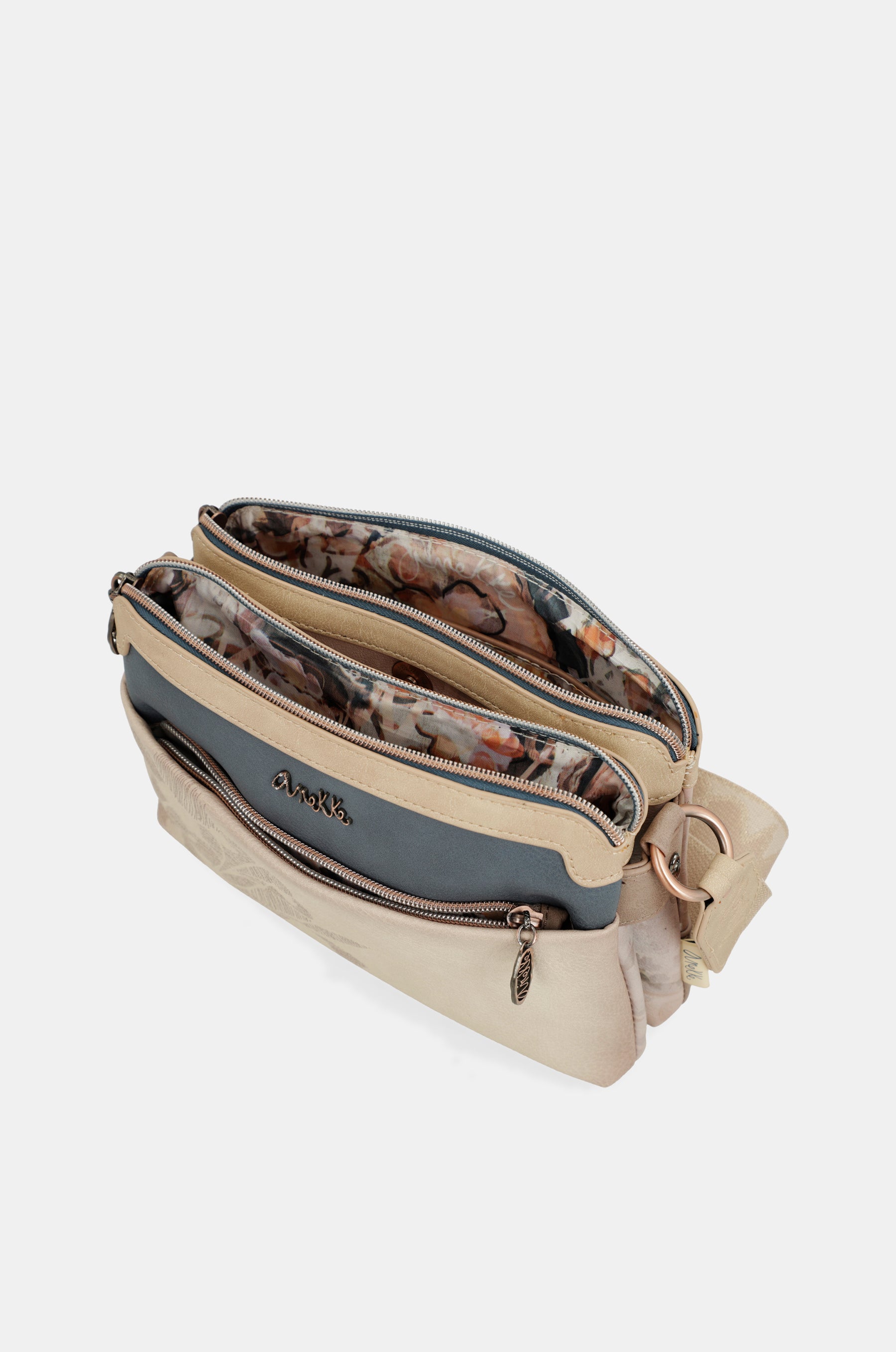 Double compartment crossbody bag Memories