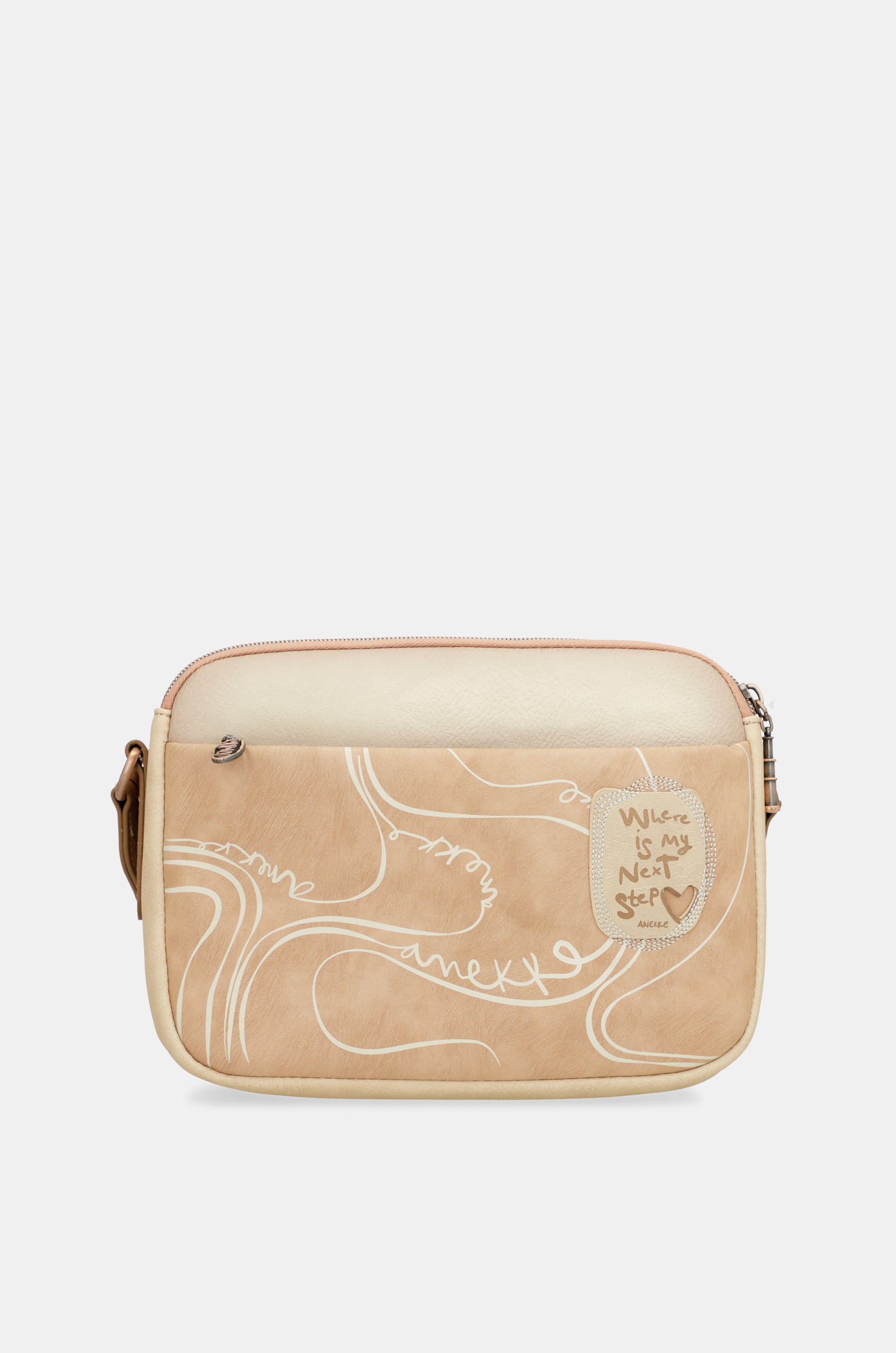 Oval flap crossbody bag Memories