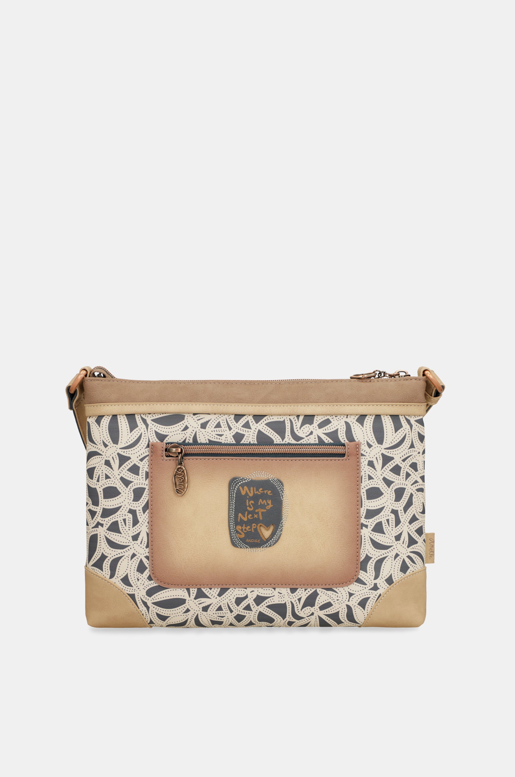 Large printed crossbody bag Memories