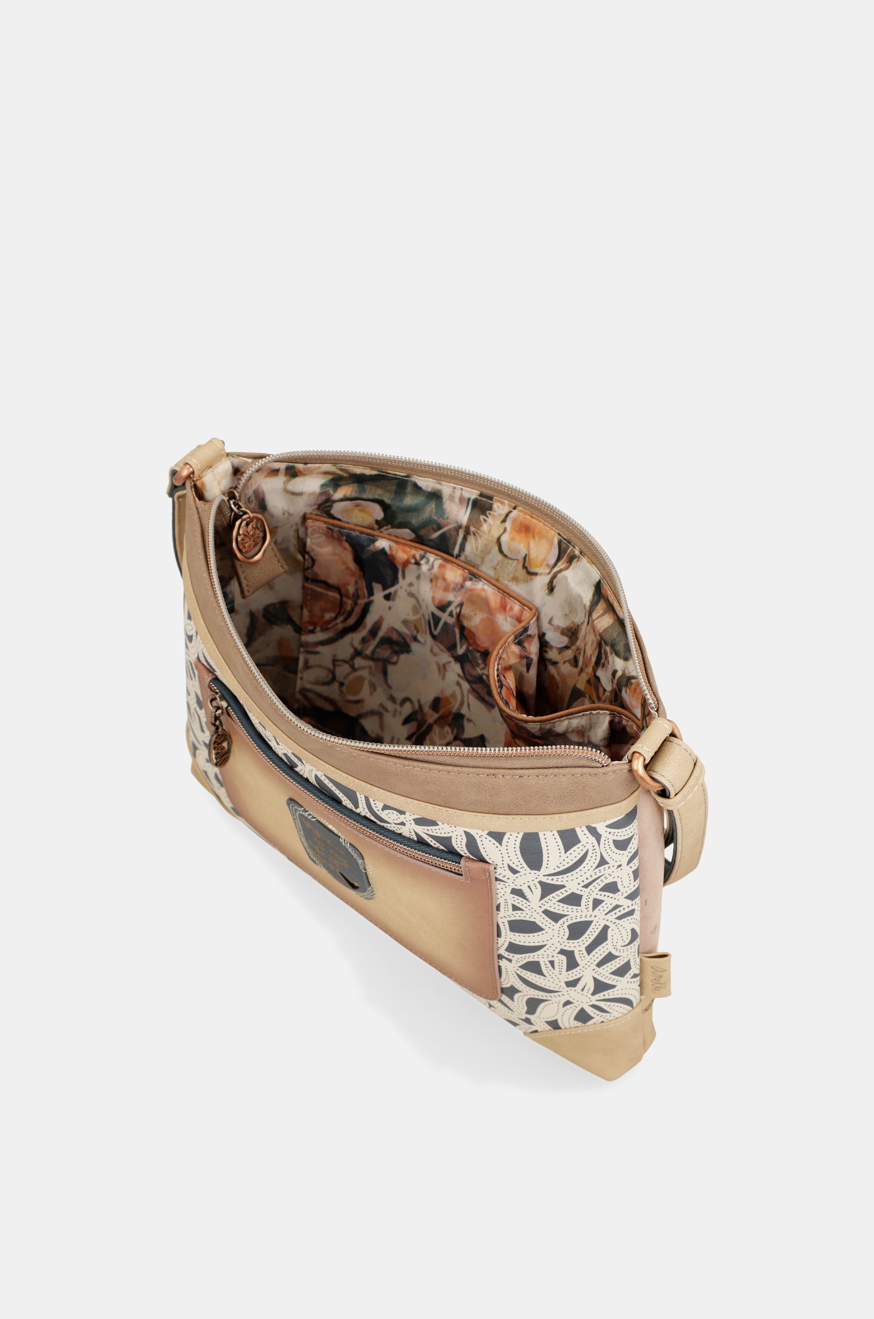 Large printed crossbody bag Memories