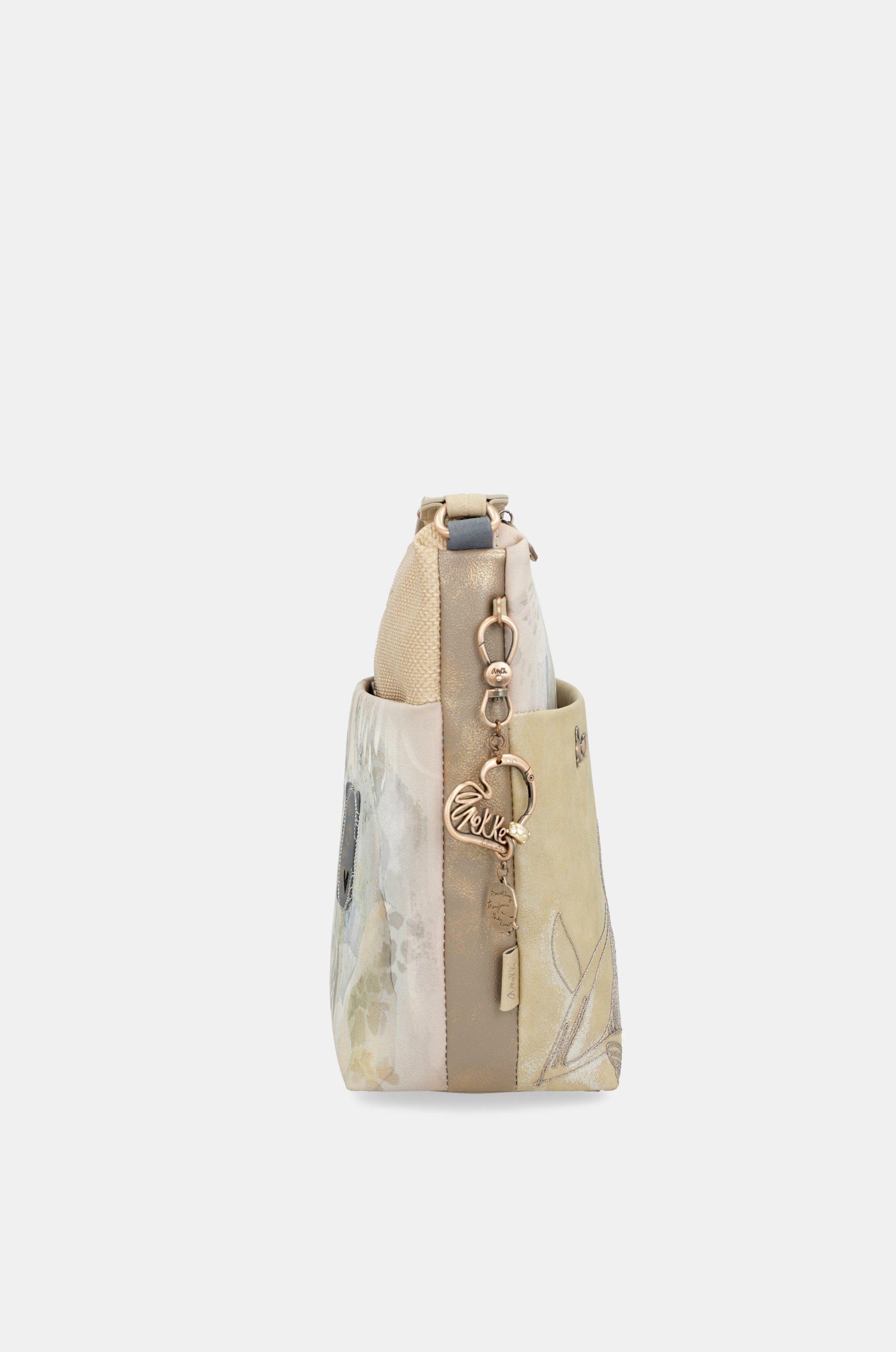 Large crossbody bag with front pocket Memories