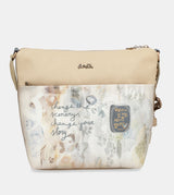 Large crossbody bag with front pocket Memories