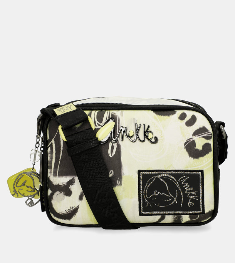 Crossbody bag with 2 compartments Memories